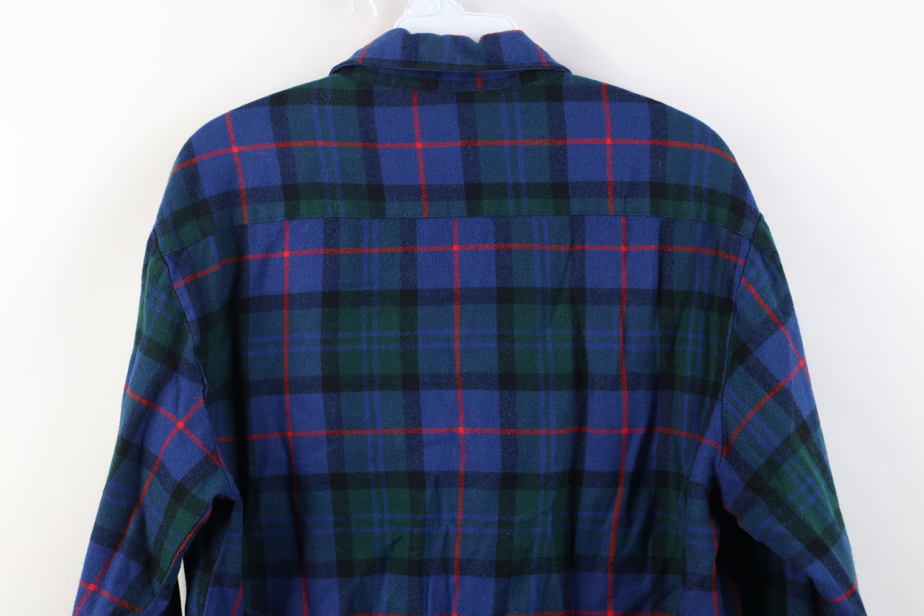 Vintage Vintage 70s 80s Streetwear Pocket Knit Collared Button Shirt Size US M / EU 48-50 / 2 - 11 Thumbnail