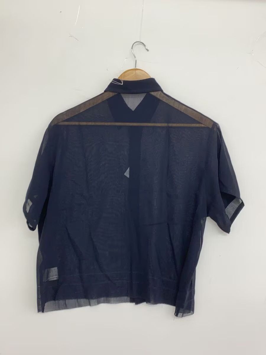 Yohji Yamamoto Wide Boxy Light Wool Short Sleeve Button Shirt Size US M / EU 48-50 / 2 - 2 Thumbnail