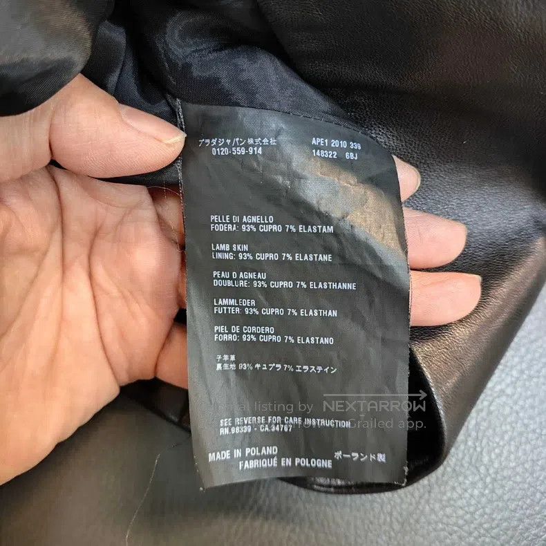 Prada Prada Black sheepskin jacket Size US XS / EU 42 / 0 - 4 Thumbnail