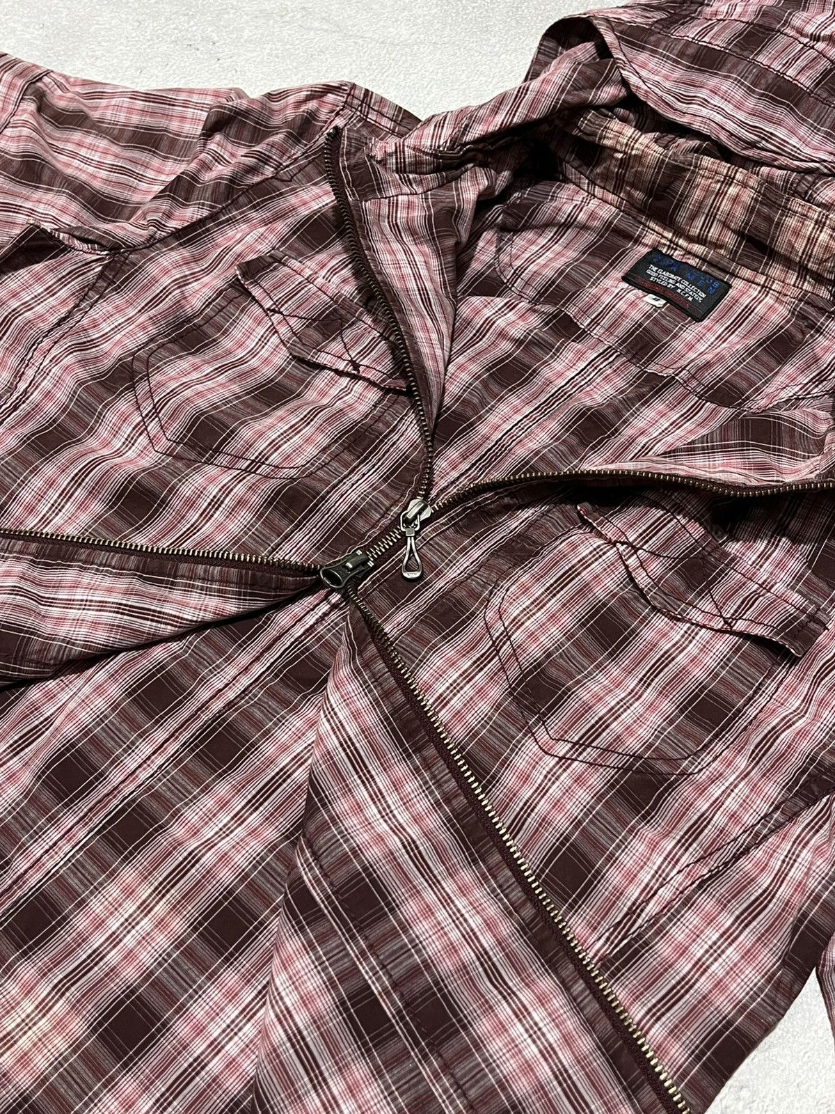 Japanese Brand × Nicole Club Nicole Club For Men Hidden Hoodie Plaid Size US M / EU 48-50 / 2 - 6 Thumbnail