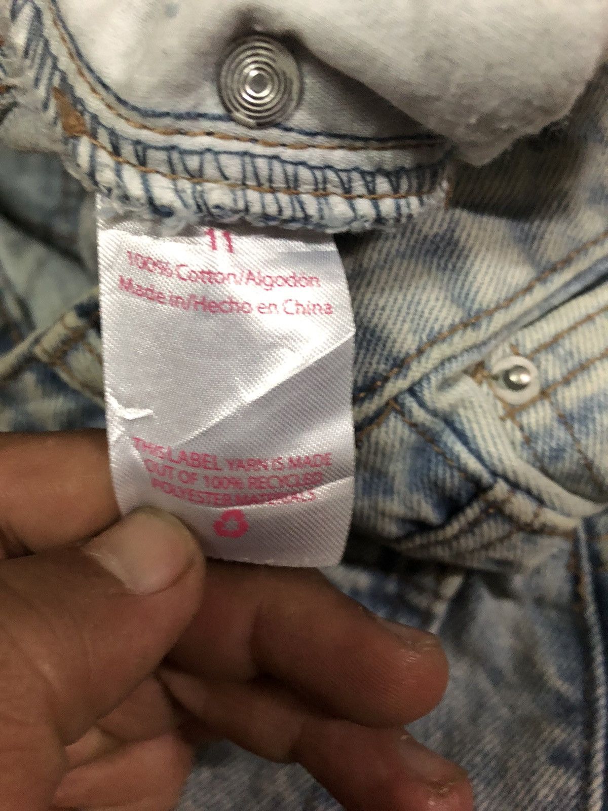 Japanese Brand No Boundaries Distressed Denim Pants Size US 30 / EU 46 - 4 Thumbnail