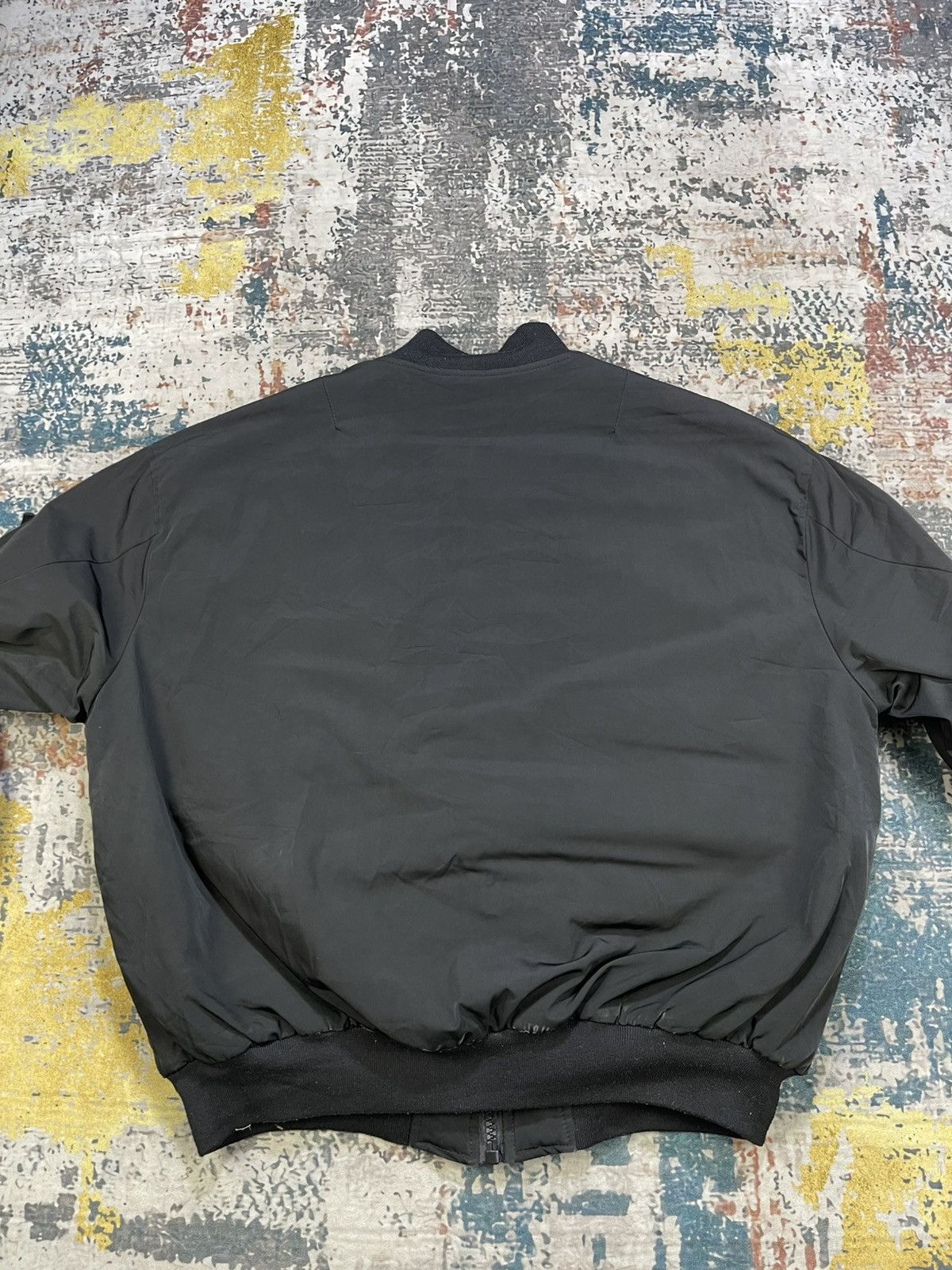 Bershka Bershka Baggy Black Bomber Jackets Size US M / EU 48-50 / 2 - 5 Thumbnail