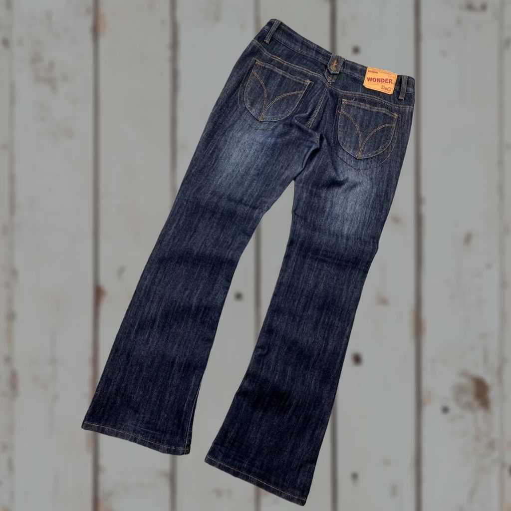 Dolce & Gabbana VINTAGE Dolce&Gabbana Jeans Denim Flared 34 Women Blue Size 24" / US 00 / IT 34 - 1 Thumbnail