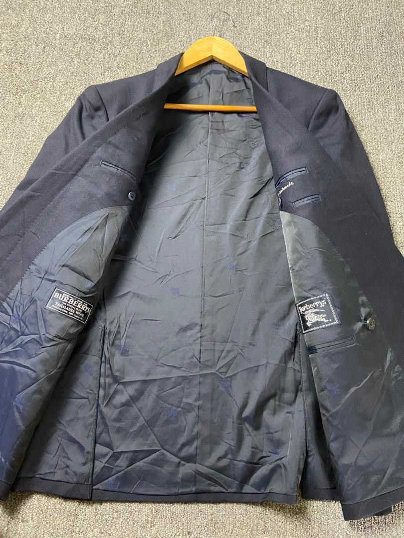 Burberry Prorsum Burberry Prorsum Tasmania Wool Double Breasted Blazer (201) Size US XS / EU 42 / 0 - 7 Thumbnail