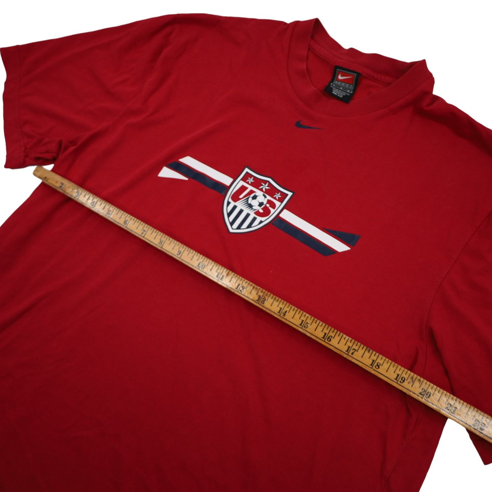 Nike × Vintage Vintage Nike Team USA Soccer Dri-fit T Shirt Size US L / EU 52-54 / 3 - 6 Thumbnail