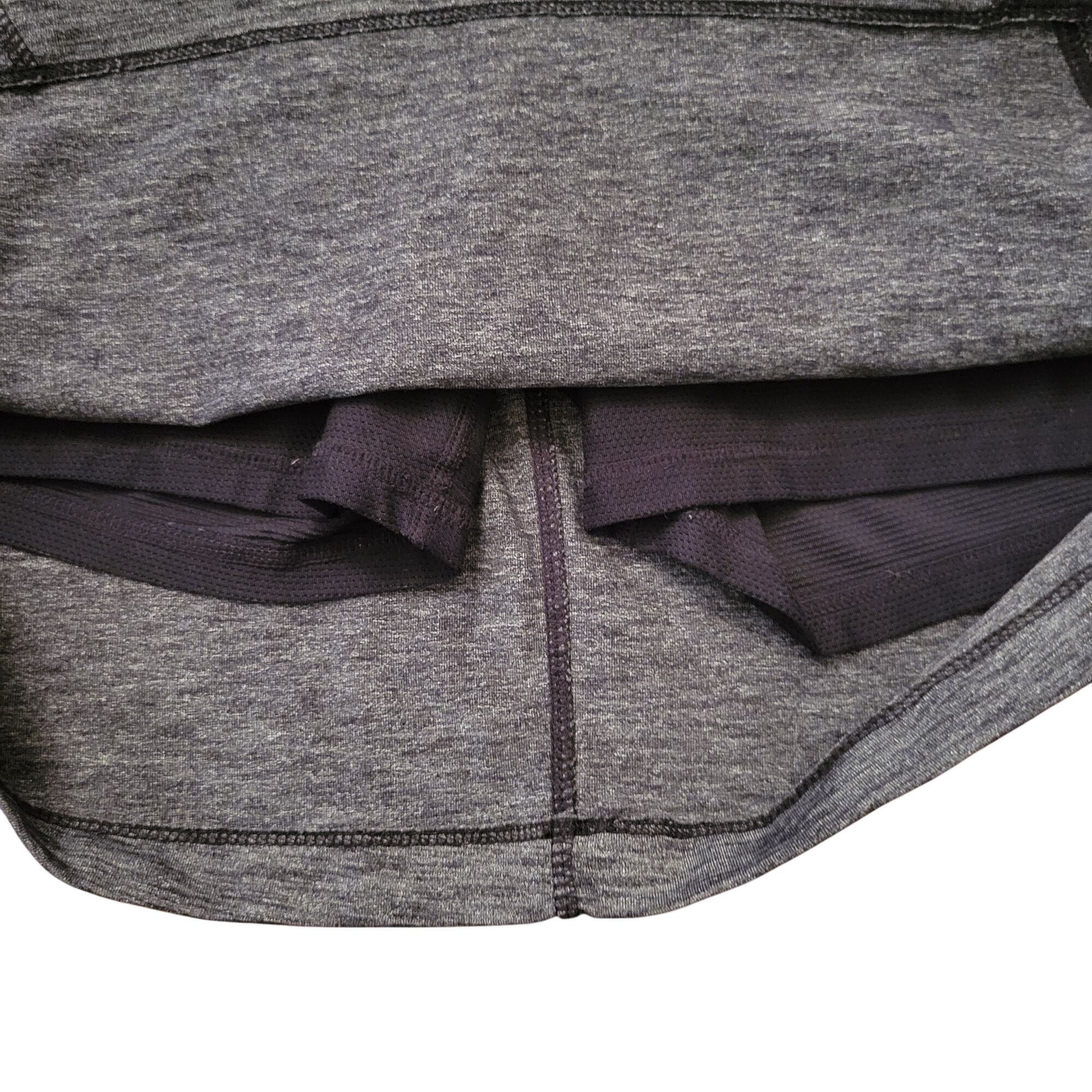 Athleta Athleta Heathered Gray Skort Inner Shorts MT EXCURSION Skirt Size 30" / US 8 / IT 44 - 5 Thumbnail