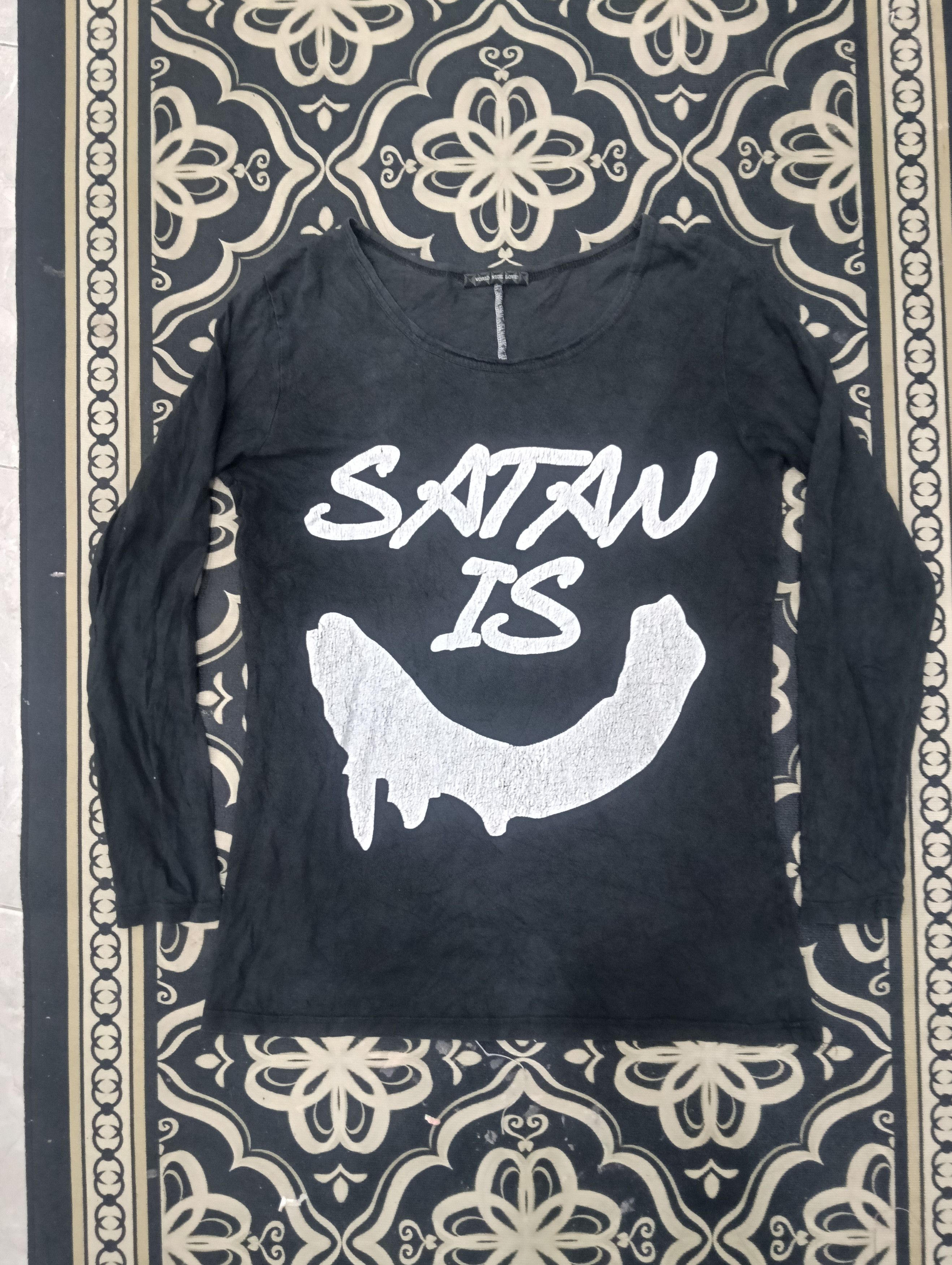If Six Was Nine Vintage World Wide Love Japanese Harajuku Brand Size US L / EU 52-54 / 3 - 1 Thumbnail