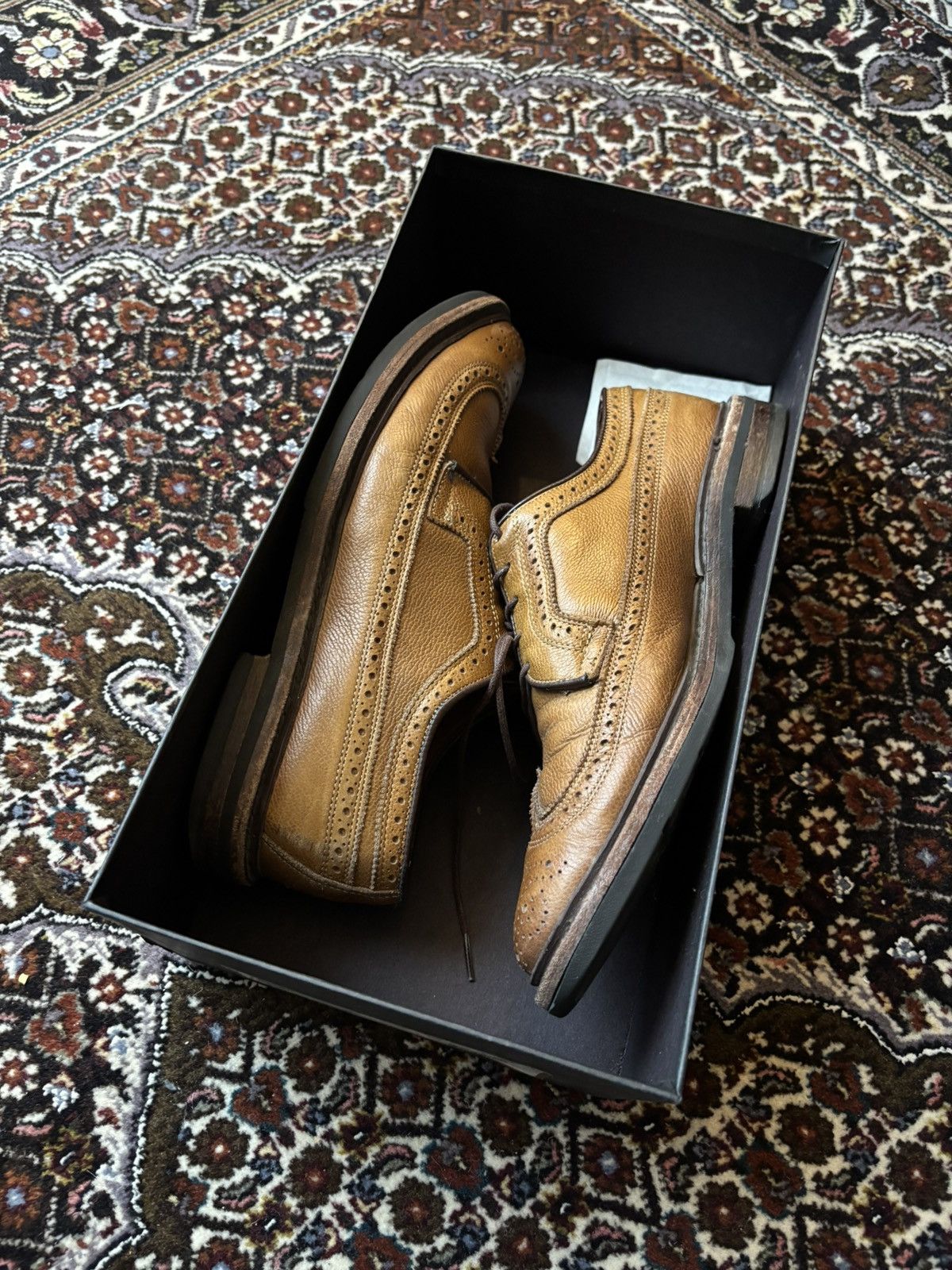 Allen Edmonds Allen Edmonds MacNeil — Tan Grain (8.5D) Size US 8.5 / EU 41-42 - 6 Thumbnail