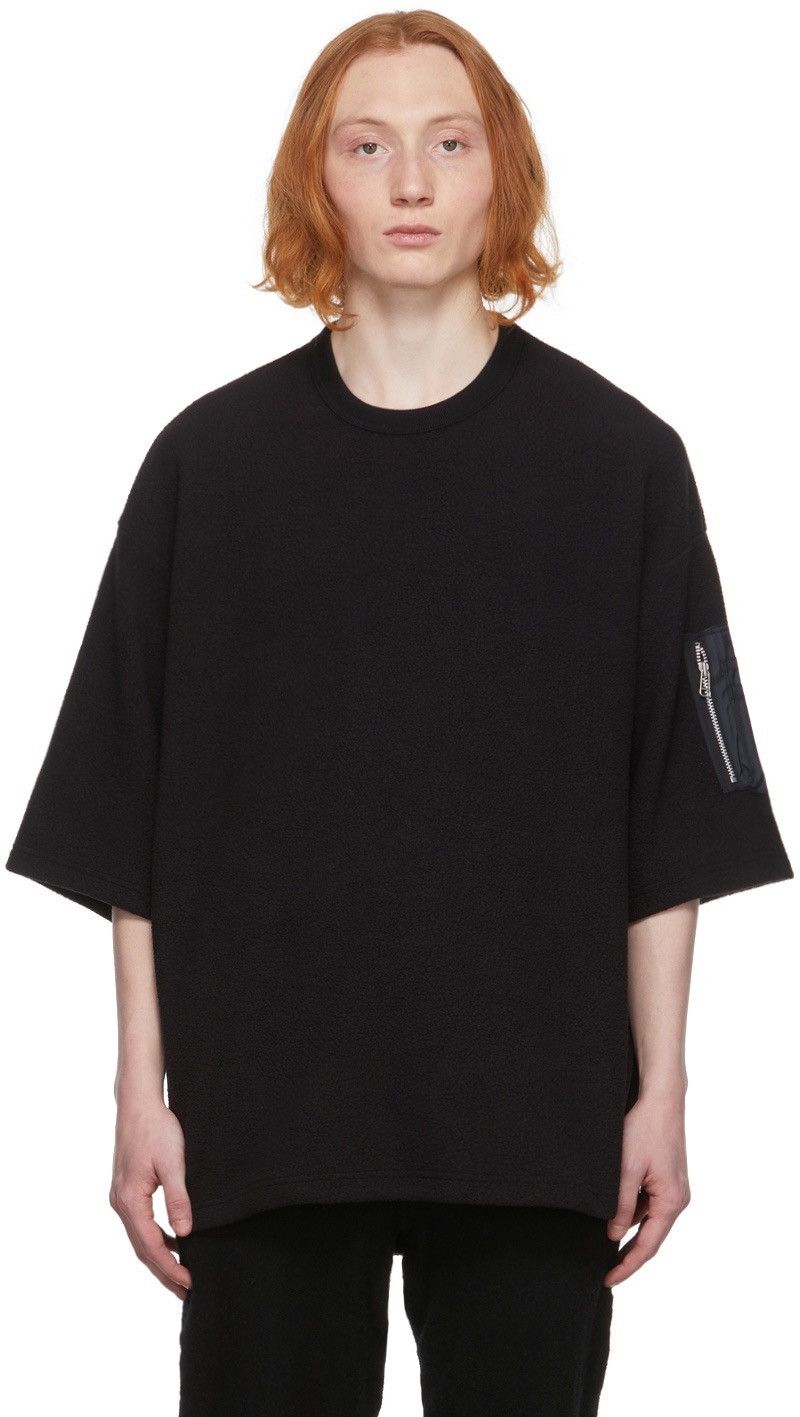 Undercover Jun Takahashi Oversized Black Fleece Polartec Shirt Size US M / EU 48-50 / 2 - 2 Thumbnail