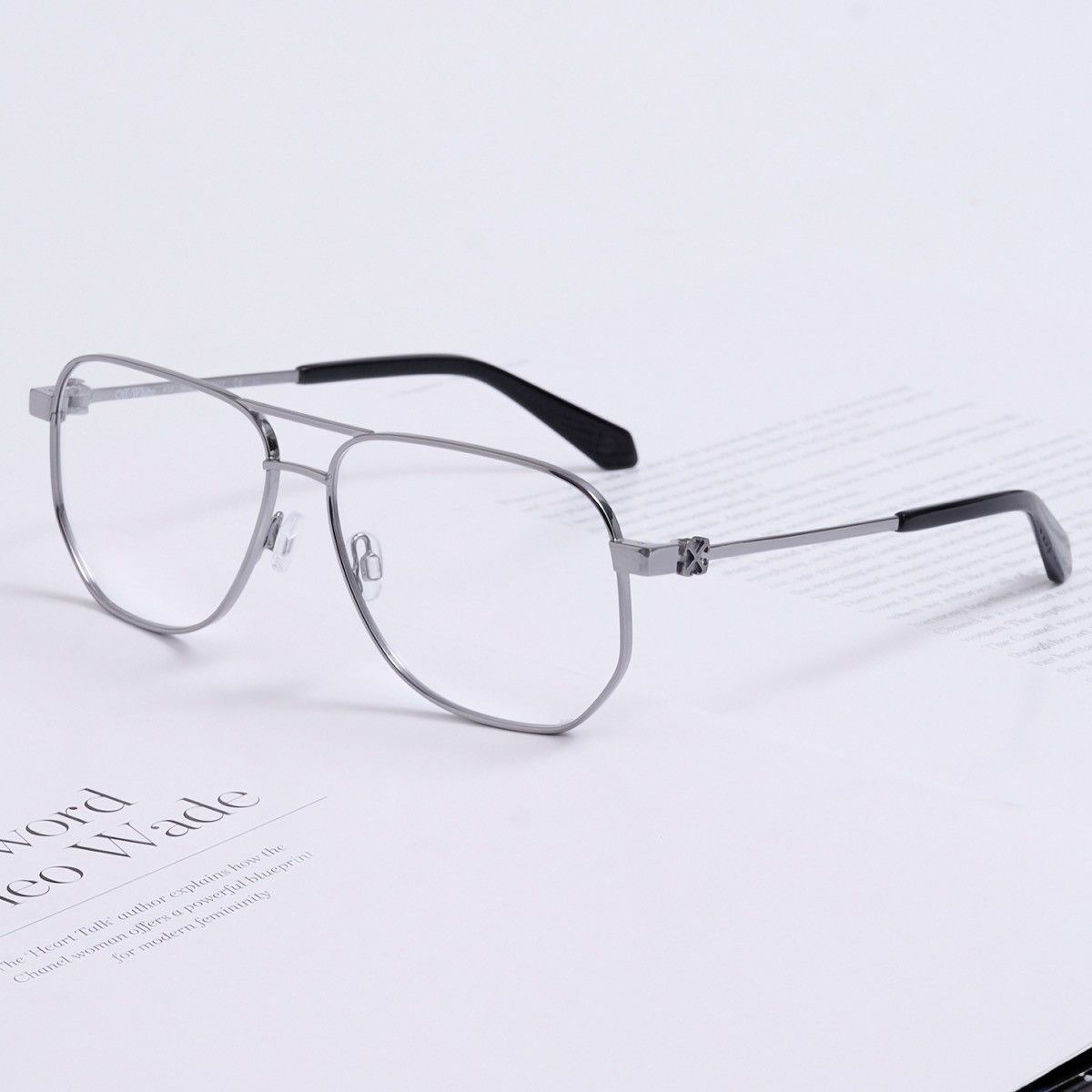 Off-White OFF WHITE STYLE 8A GUNMETAL GLASSES Size ONE SIZE - 2 Thumbnail