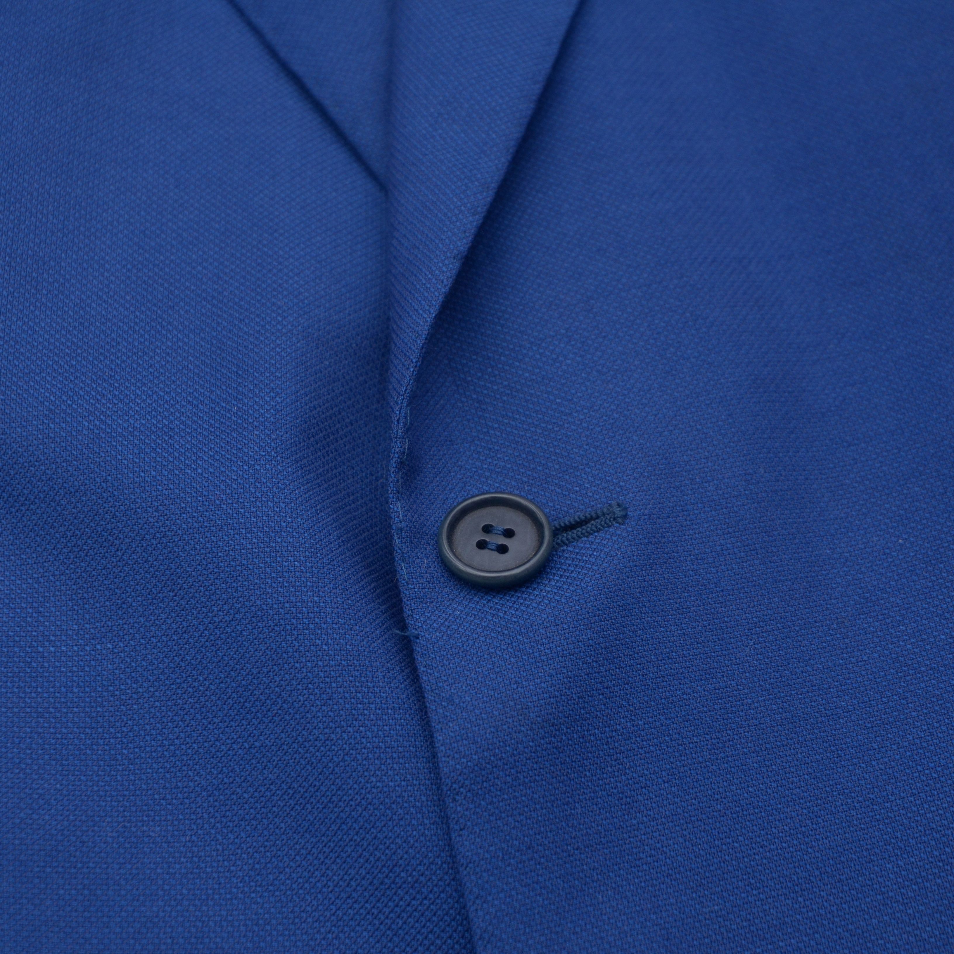 Lanvin Luxury Lanvin Blue Blazer Wool 2 button 56R Made in Italy Size 46R - 4 Thumbnail