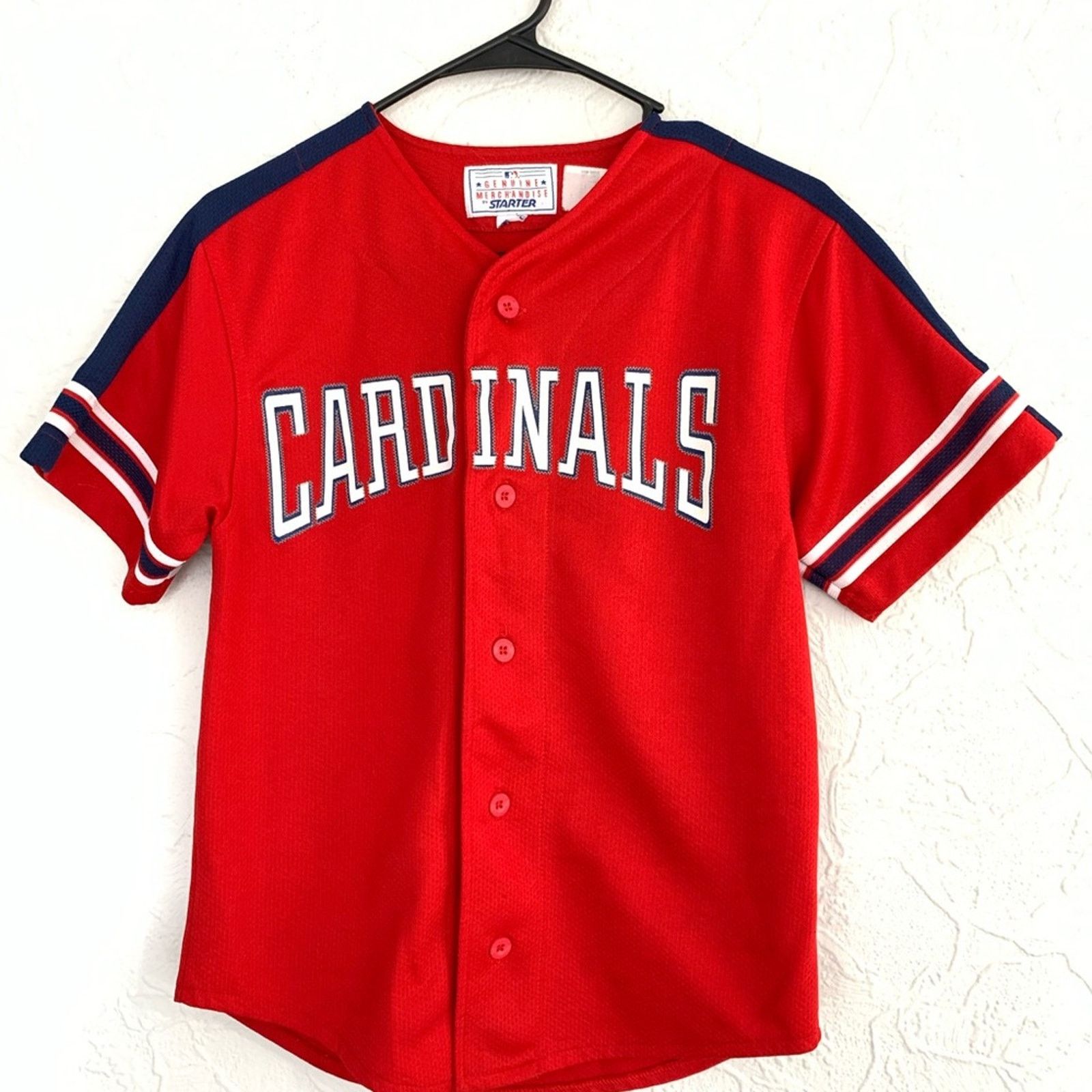 Starter VINTAGE MARK MCGWIRE CARDINALS STARTER JERSEY SZ YOUTH M Size US XXS / EU 40 - 2 Thumbnail