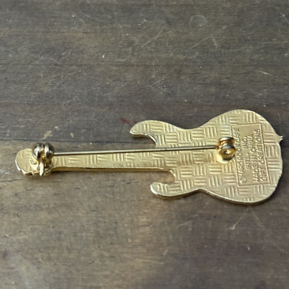 Hard Rock Cafe Hard Rock Cafe NY Statue of Liberty guitar pin Size ONE SIZE - 4 Thumbnail
