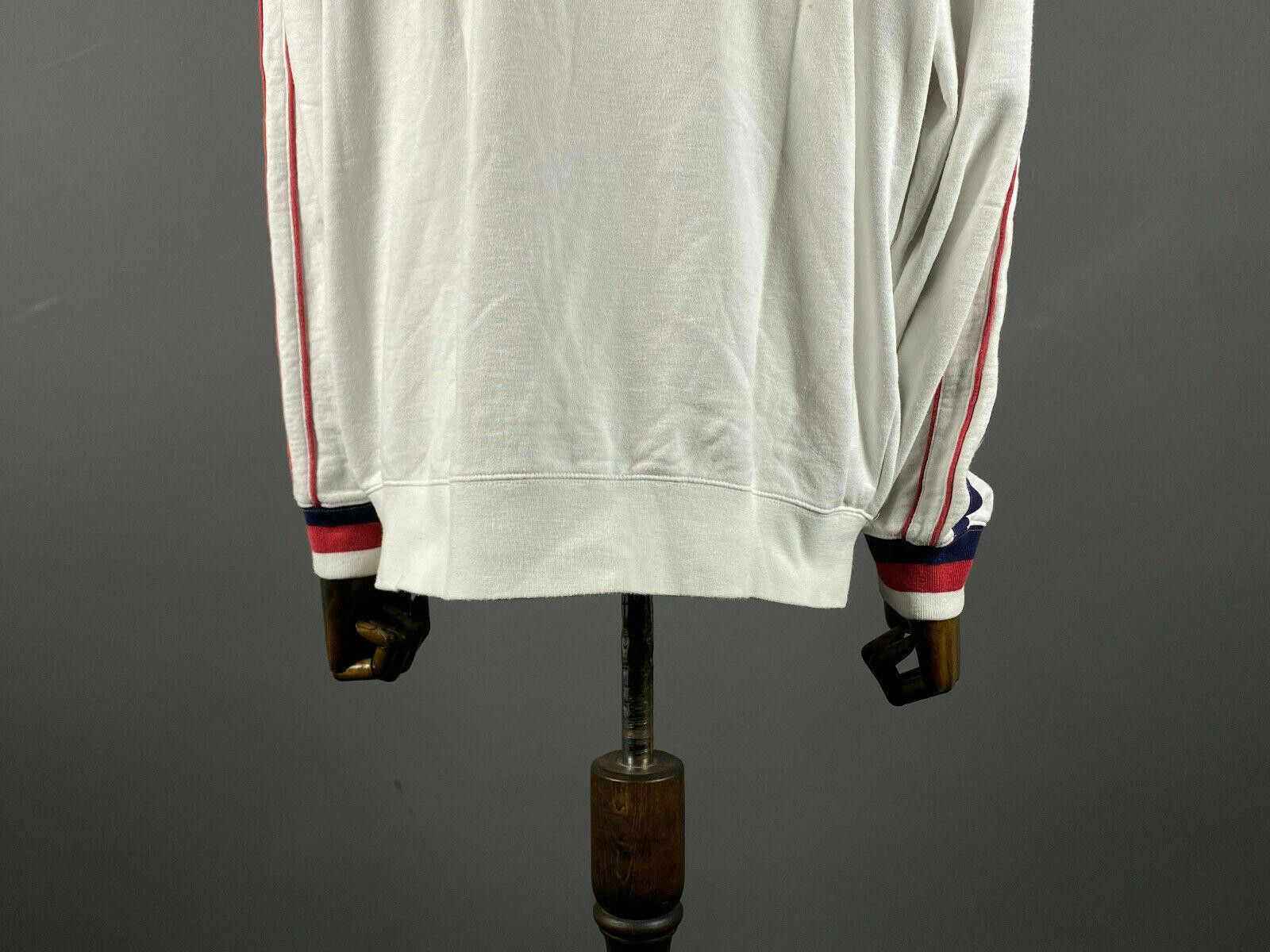 Fila Men FILA White Big Logo Crew Neck Sweatshirt Size XXL Size US XXL / EU 58 / 5 - 7 Thumbnail