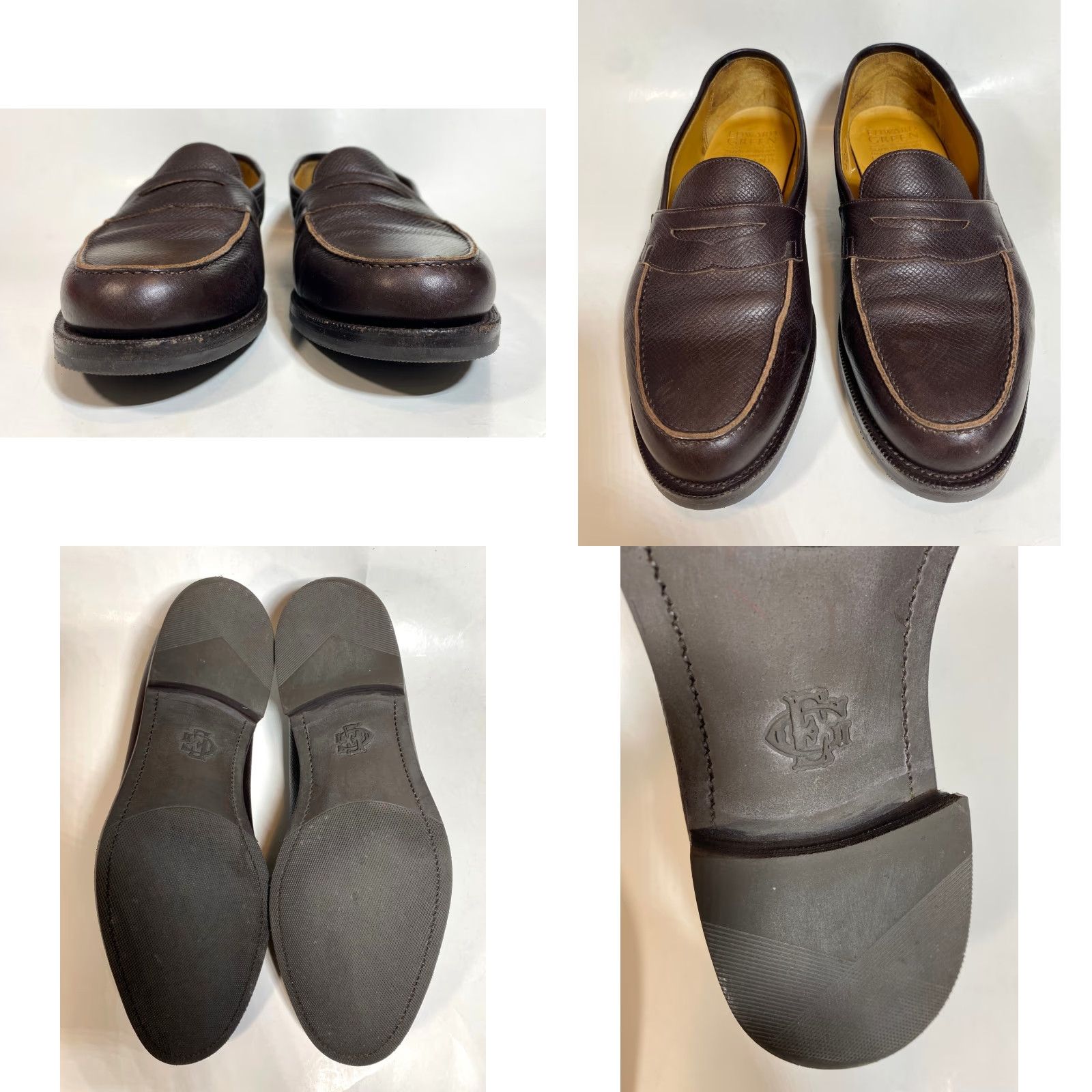 Edward Green Edward Green Duke Loafer Dress Shoe Men Dark Brown Utah 9.5-10 E 137 Leather Handmade Slip On Size US 10 / EU 43 - 9 Thumbnail