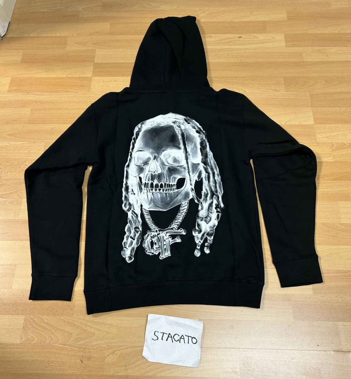 OTF × Revenge Lil Durk XL Revenge x OTF Lil Durk Painting Hoodie Black | Parallel