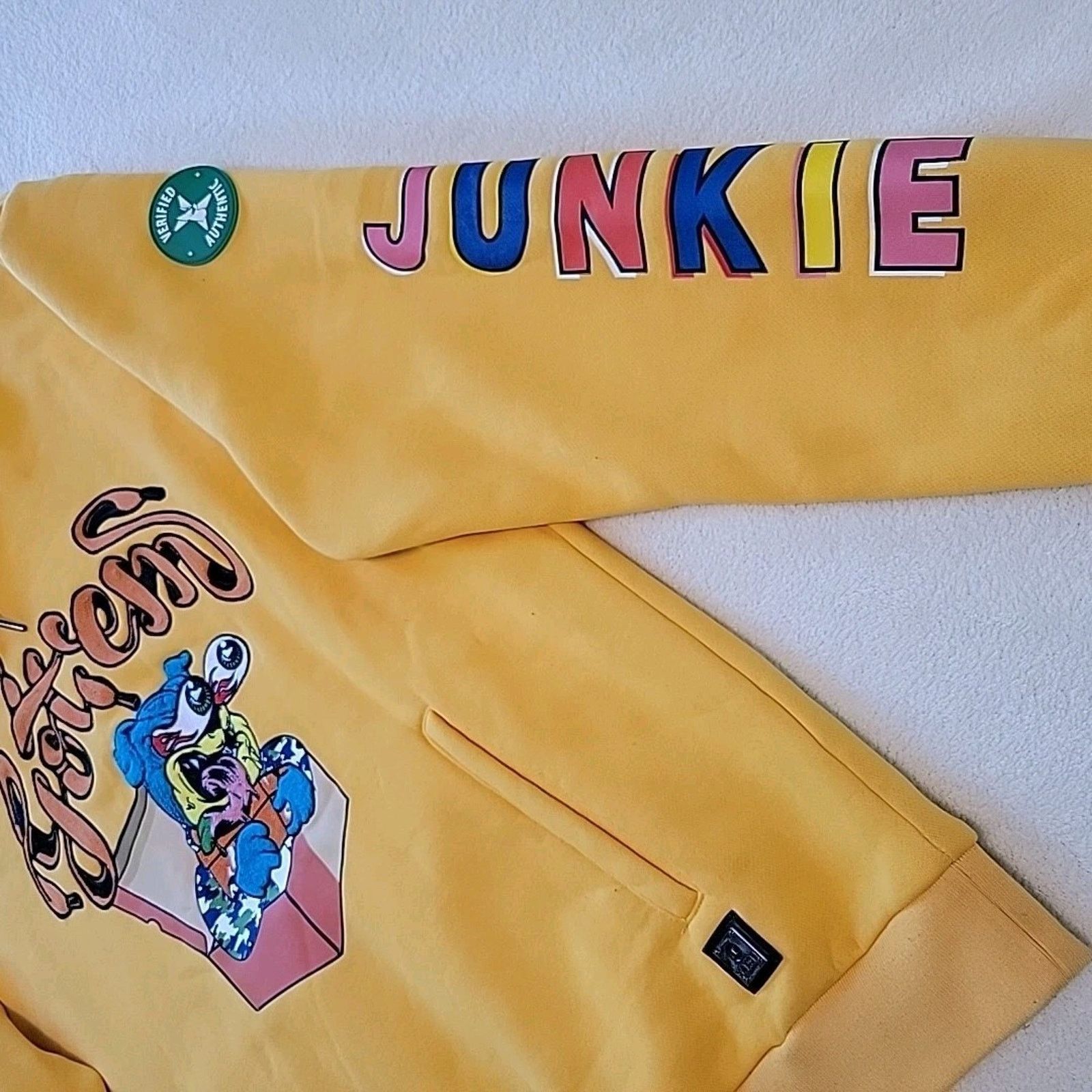 Other MAKOBI GetEm Hoodie Yellow Sneaker Junkie XL Auth Streetwear Size US XL / EU 56 / 4 - 6 Thumbnail