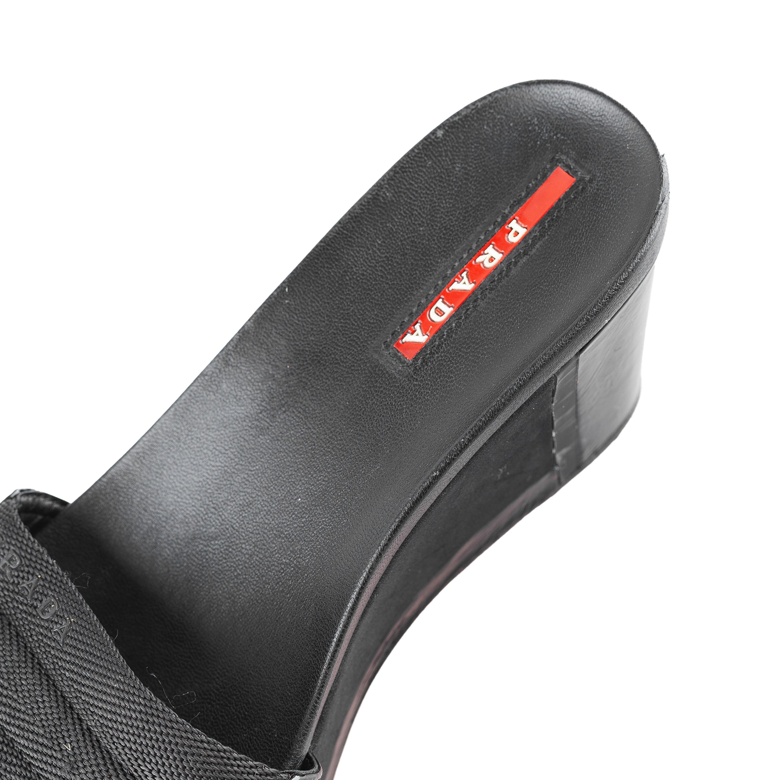 Prada Prada Sport Black Vintage Sandal Wedges (36,5 IT/37,5 EU) Size US 6.5 / IT 36.5 - 8 Thumbnail