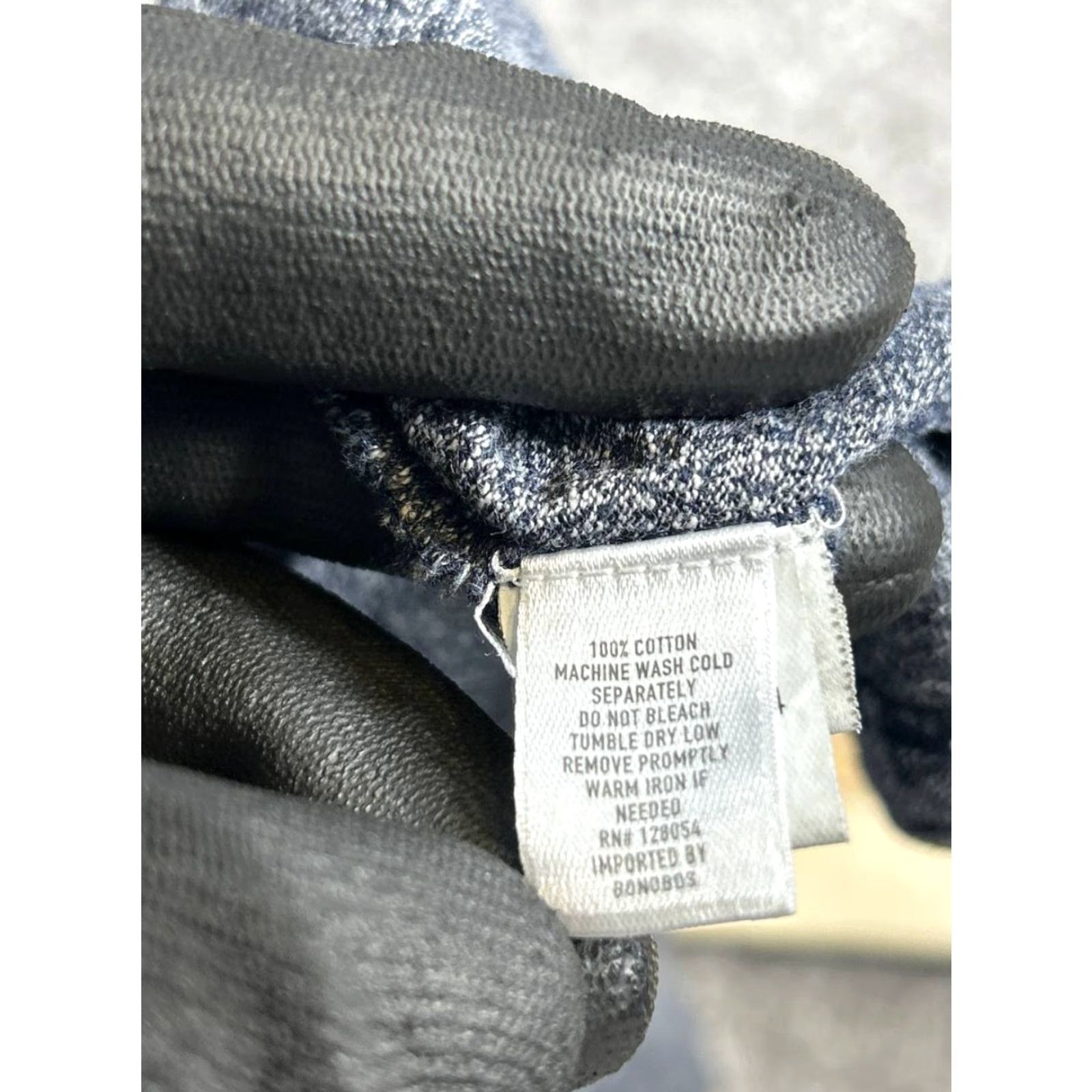 Bonobos Bonobos Shirt Mens Medium Gray Cotton Henley Knit Size US M / EU 48-50 / 2 - 5 Thumbnail