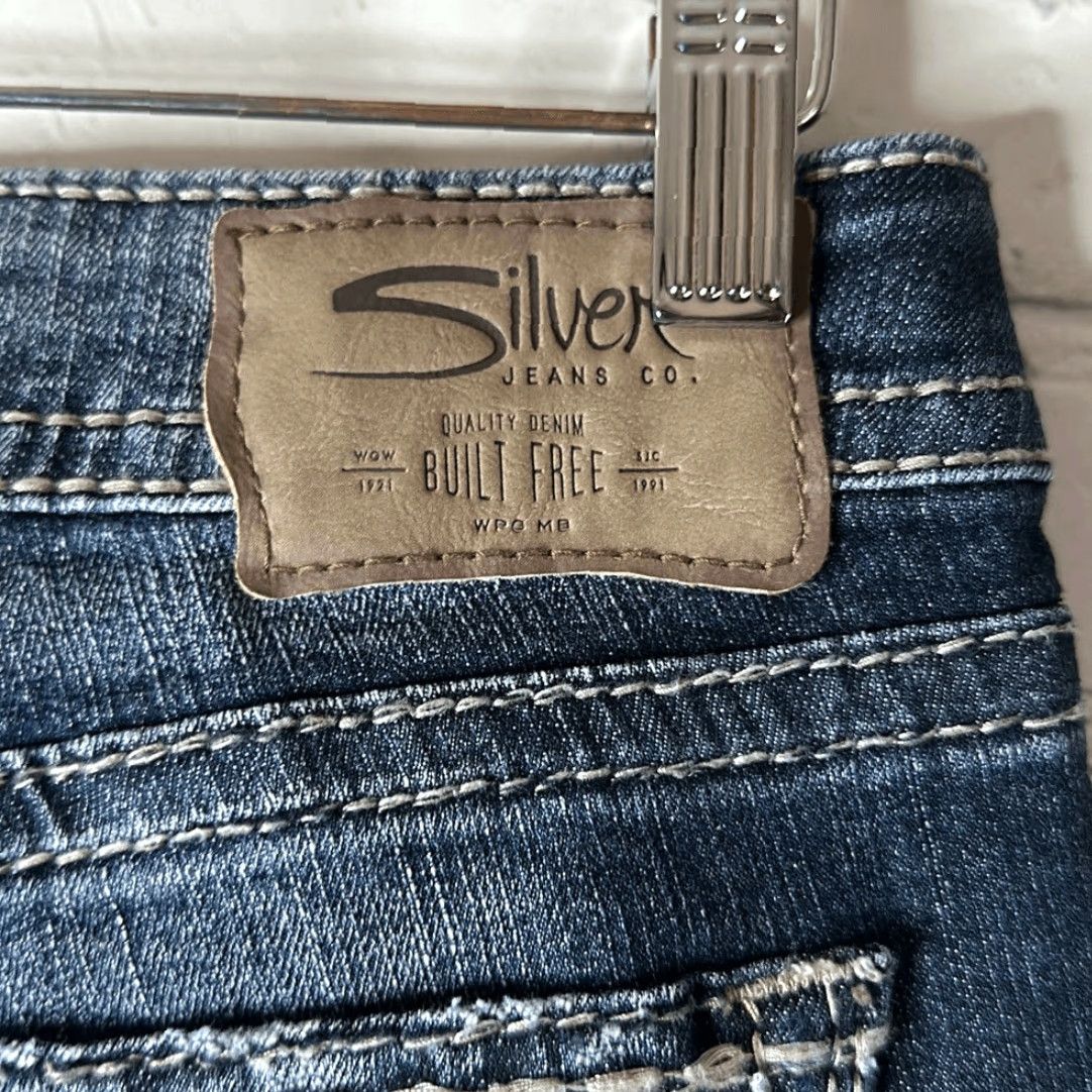 Silver Jeans Co. Silver Jeans Co. Suki Mid Super Skinny Mens Jeans 29x31 Fluid Denim Size US 29 - 7 Thumbnail