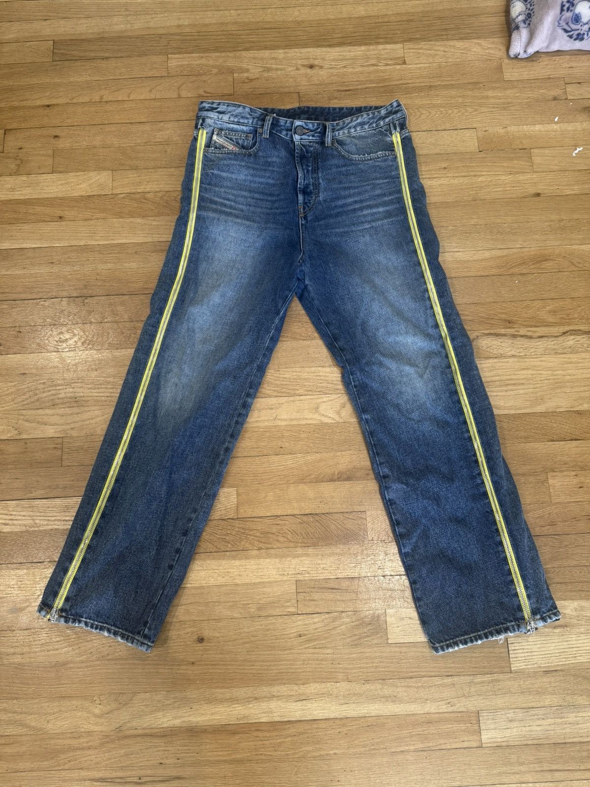 Diesel Diesel D rise Straight zipper jeans Size US 32 / EU 48 - 5 Thumbnail