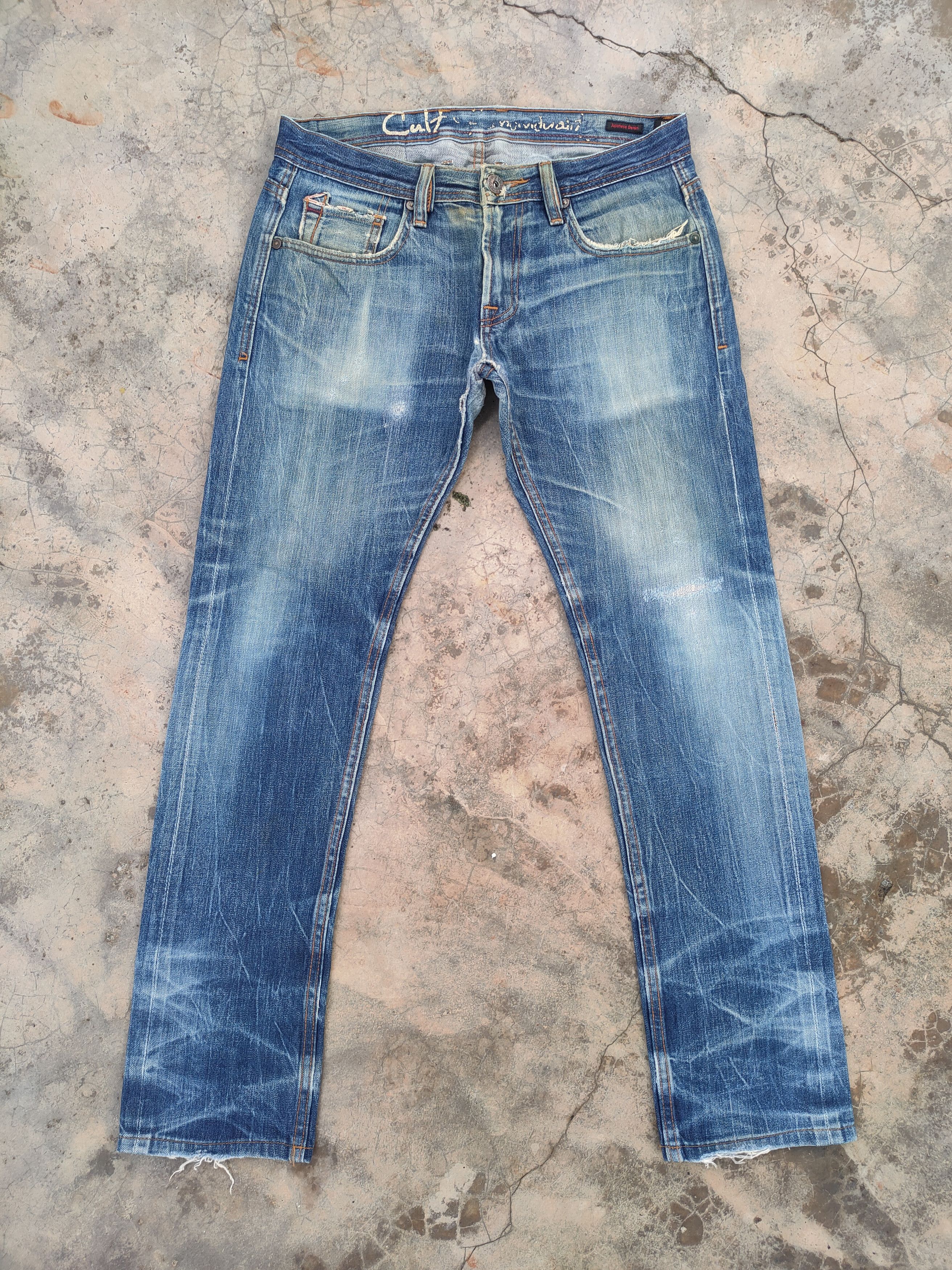 Cult Of Individuality Vintage culture of individuality redline rusty jeans pants Size US 33 - 2 Thumbnail