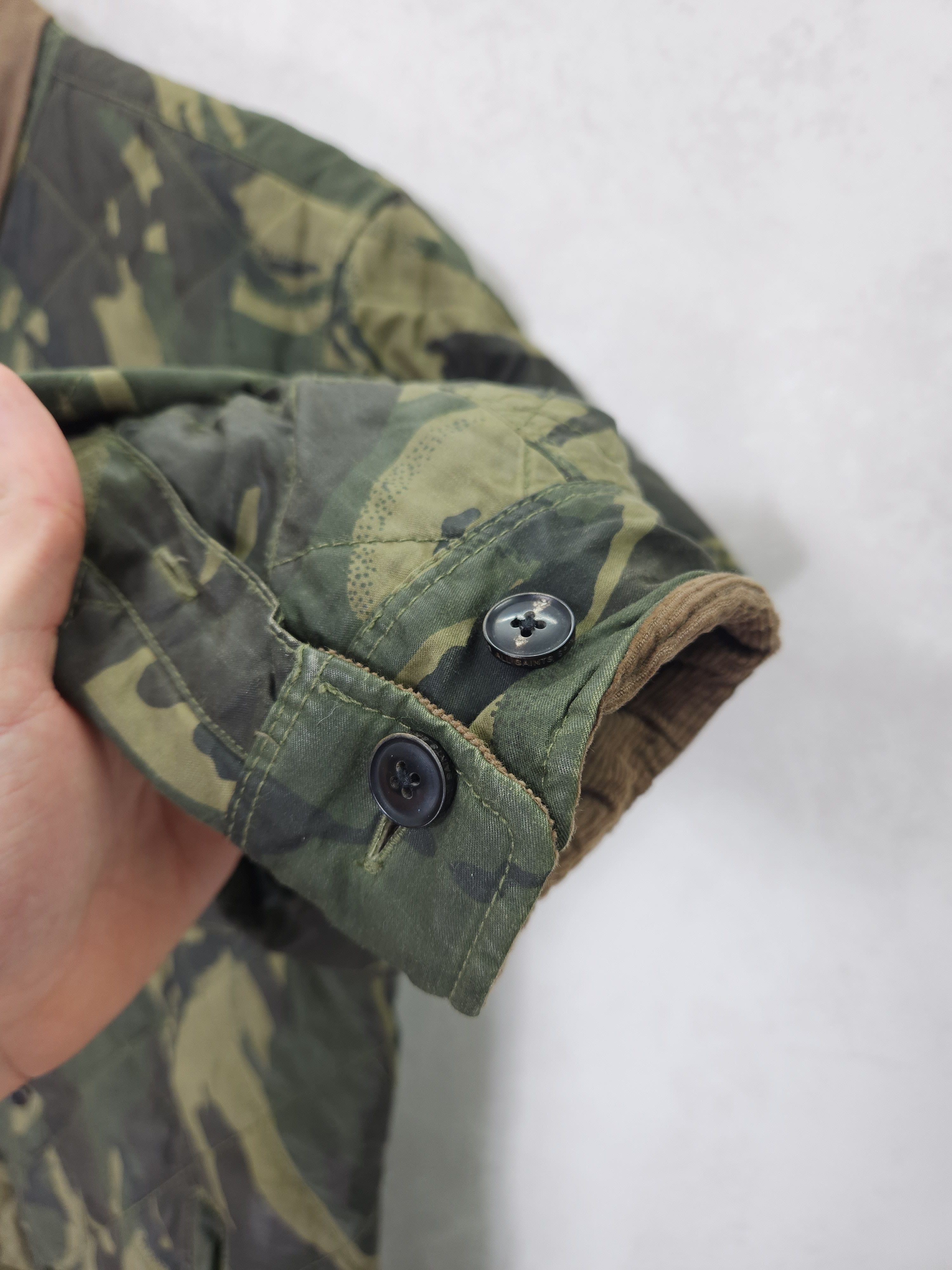 Allsaints Allsaints spitalfields camo jacket button ups size M Size US M / EU 48-50 / 2 - 7 Thumbnail