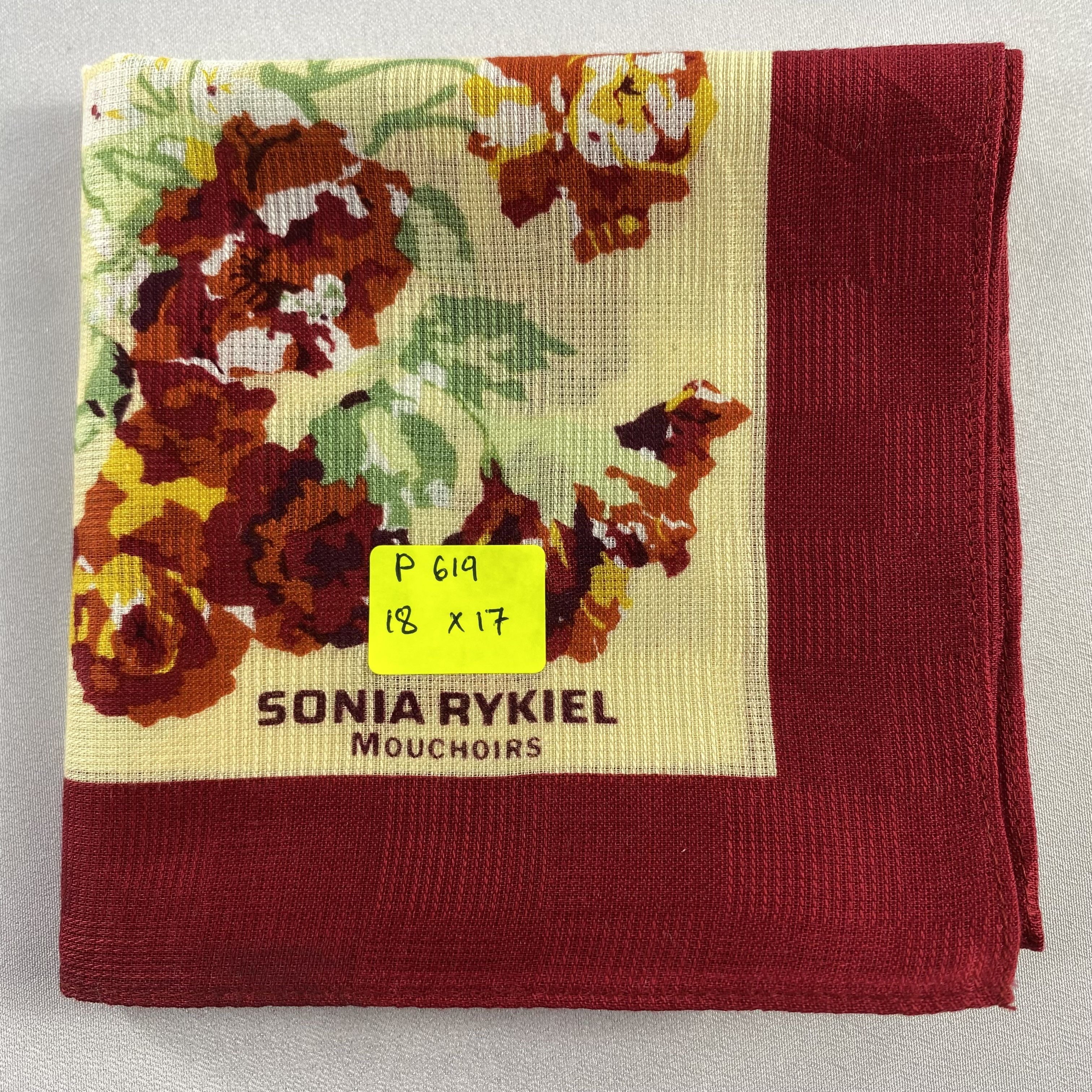 Vintage Sonia Rykiel Bandana/ Handkerchief / Neckerchief-P619 Size ONE SIZE - 5 Thumbnail