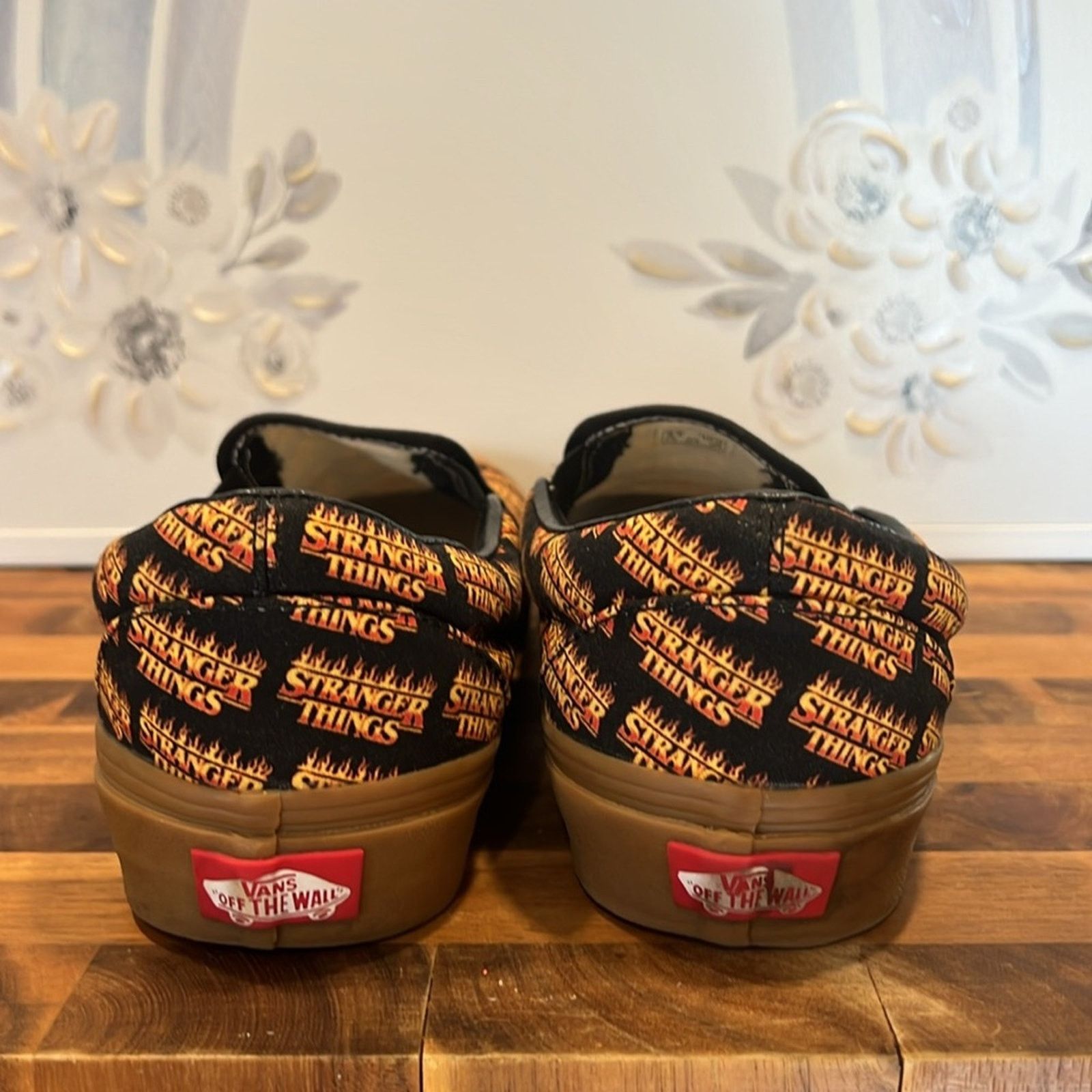 Vans Vans x Stranger Things Customs Slip On Sneakers Size US 10 / IT 40 - 4 Thumbnail