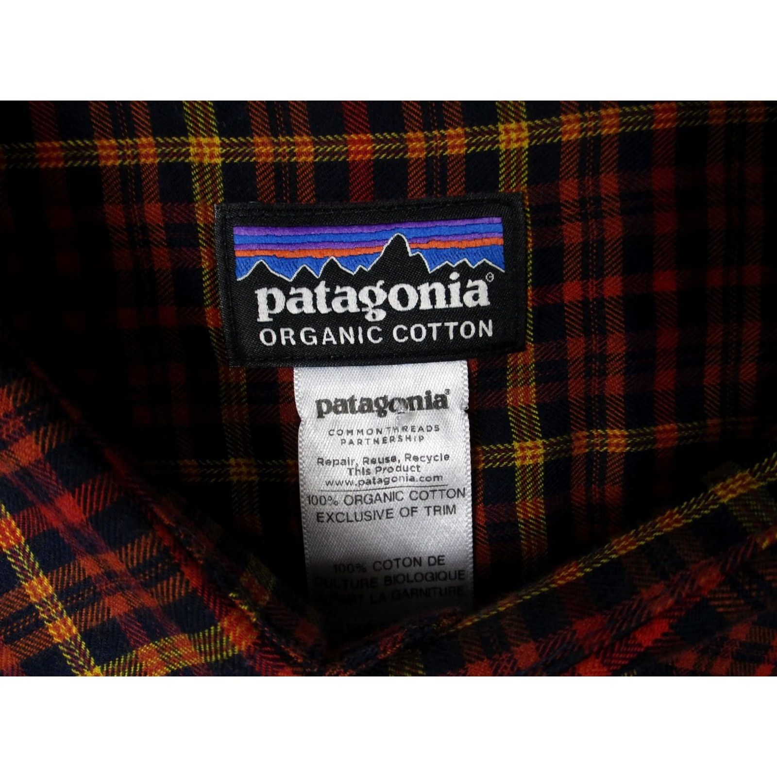 Patagonia Patagonia Shirt Mens 2XL Red Plaid Organic Cotton Long Sleeve Button Up STY53837 Size US XXL / EU 58 / 5 - 3 Thumbnail