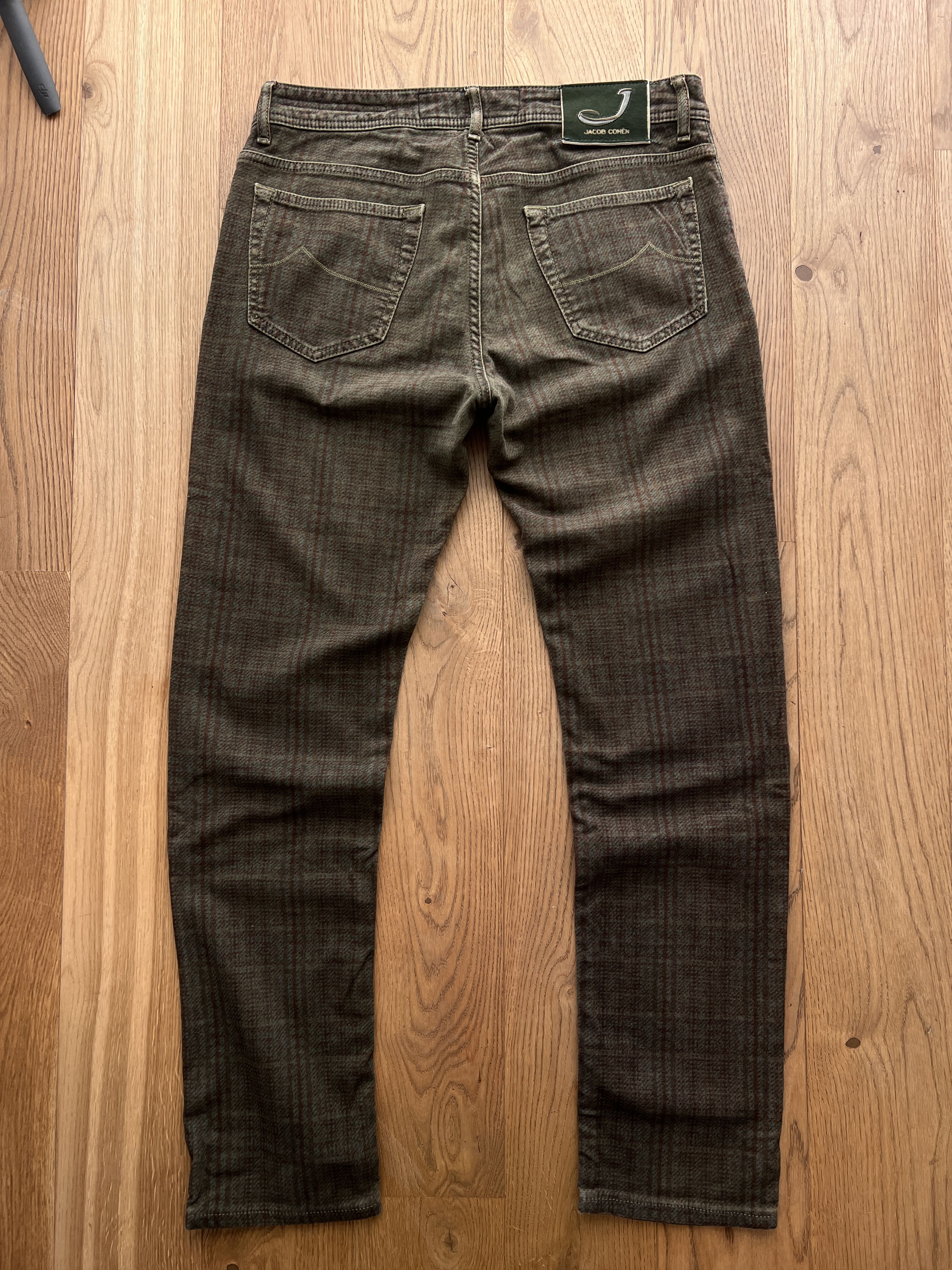 Jacob Cohen Jacob Cohën Handmade designer pants striped plaid checked Size US 35 - 6 Thumbnail