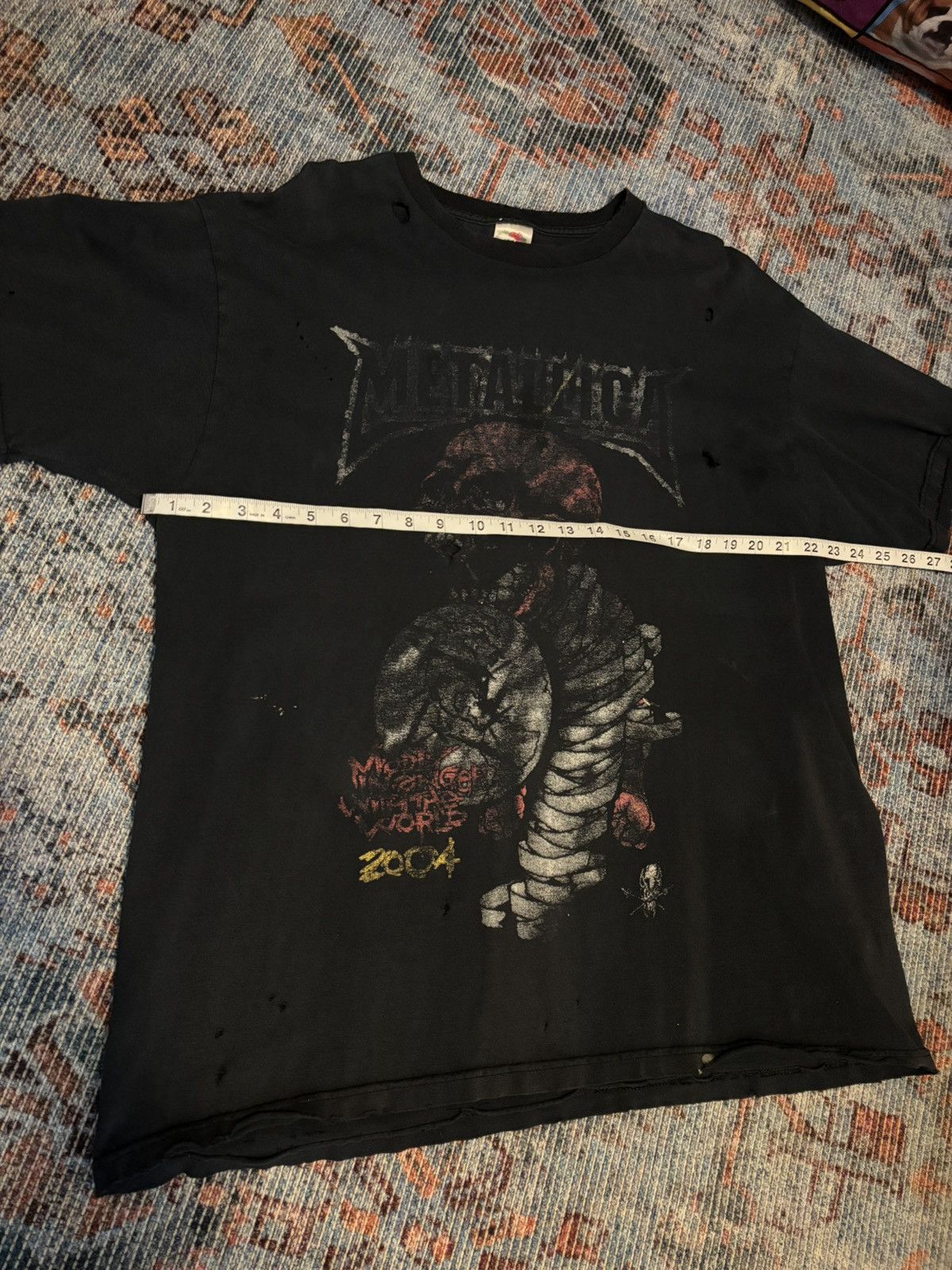 Fruit Of The Loom × Metallica × Vintage Vintage 2004 Metallica Tour Tee Size US XL / EU 56 / 4 - 6 Thumbnail