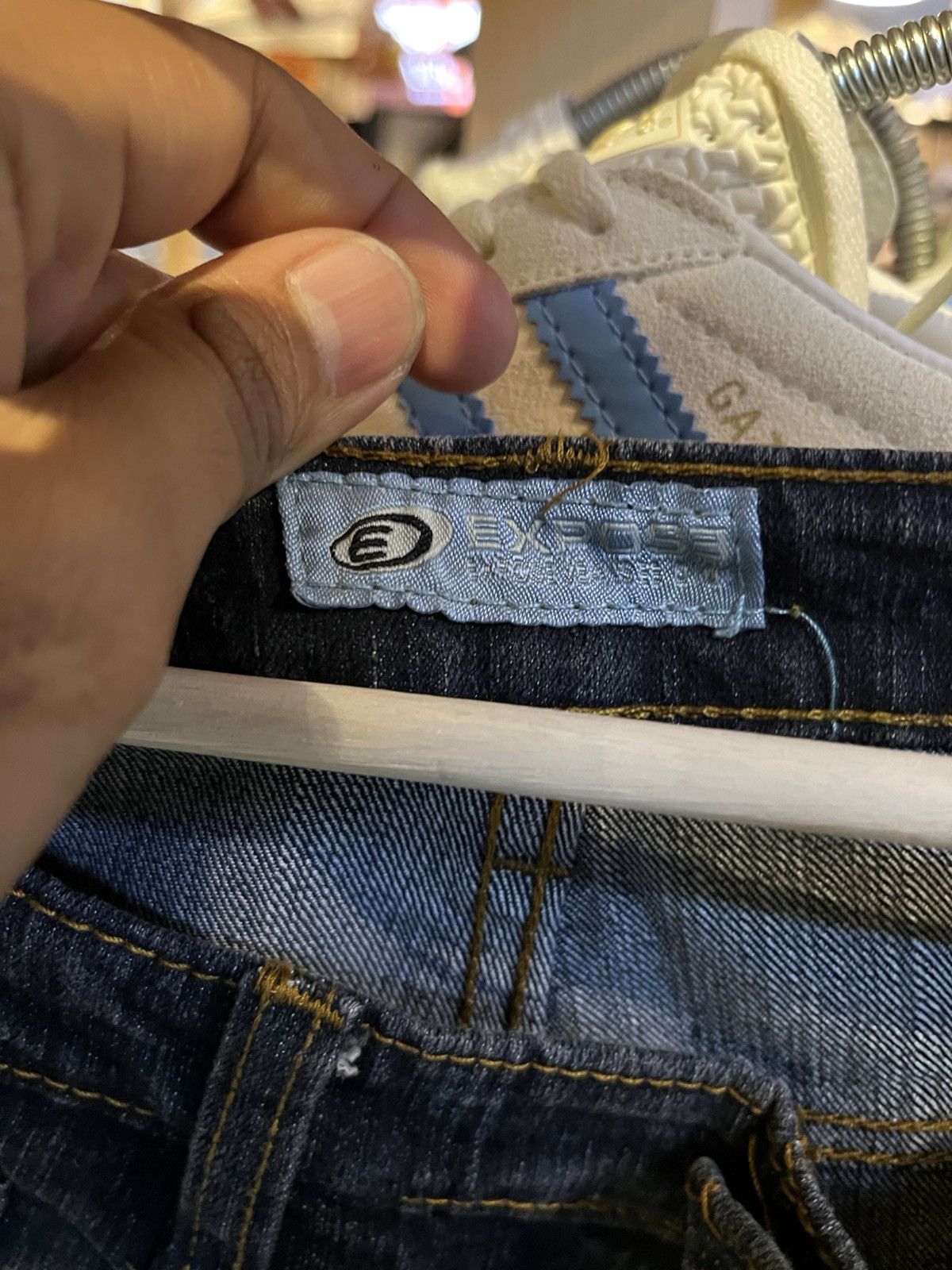 Japanese Brand Italy Expose Fashion Jeans Size US 35 - 7 Thumbnail