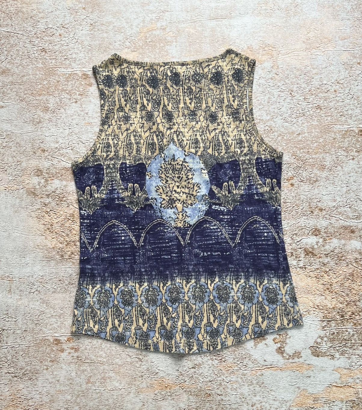 Vintage Vintage antique printed tank top Size M / US 6-8 / IT 42-44 - 4 Thumbnail