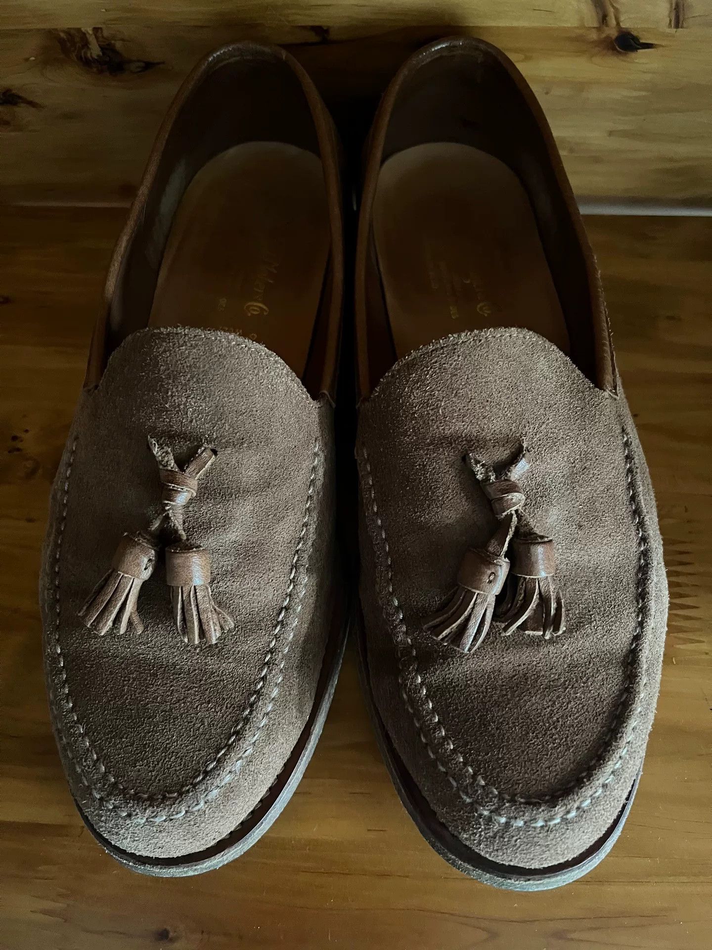 PHIGVEL MAKERS & Co. Phigvel PMC Suede Tassel Loafers Size US 8.5 / EU 41-42 - 1 Thumbnail