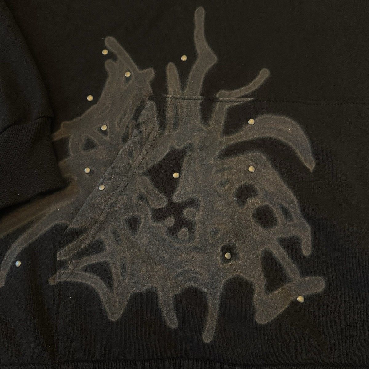 Travis Scott Travis Scott Cactus Jack Studded Hoodie Size US XL / EU 56 / 4 - 5 Thumbnail