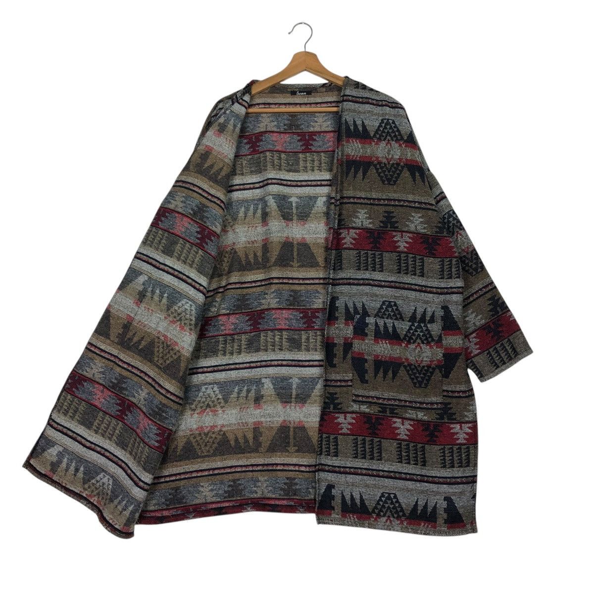Japanese Brand 🔥VINTAGE JACKET NAVAJO NATIVE AZTEC SUVERE ISSEY MIYAKE Size US L / EU 52-54 / 3 - 14 Thumbnail
