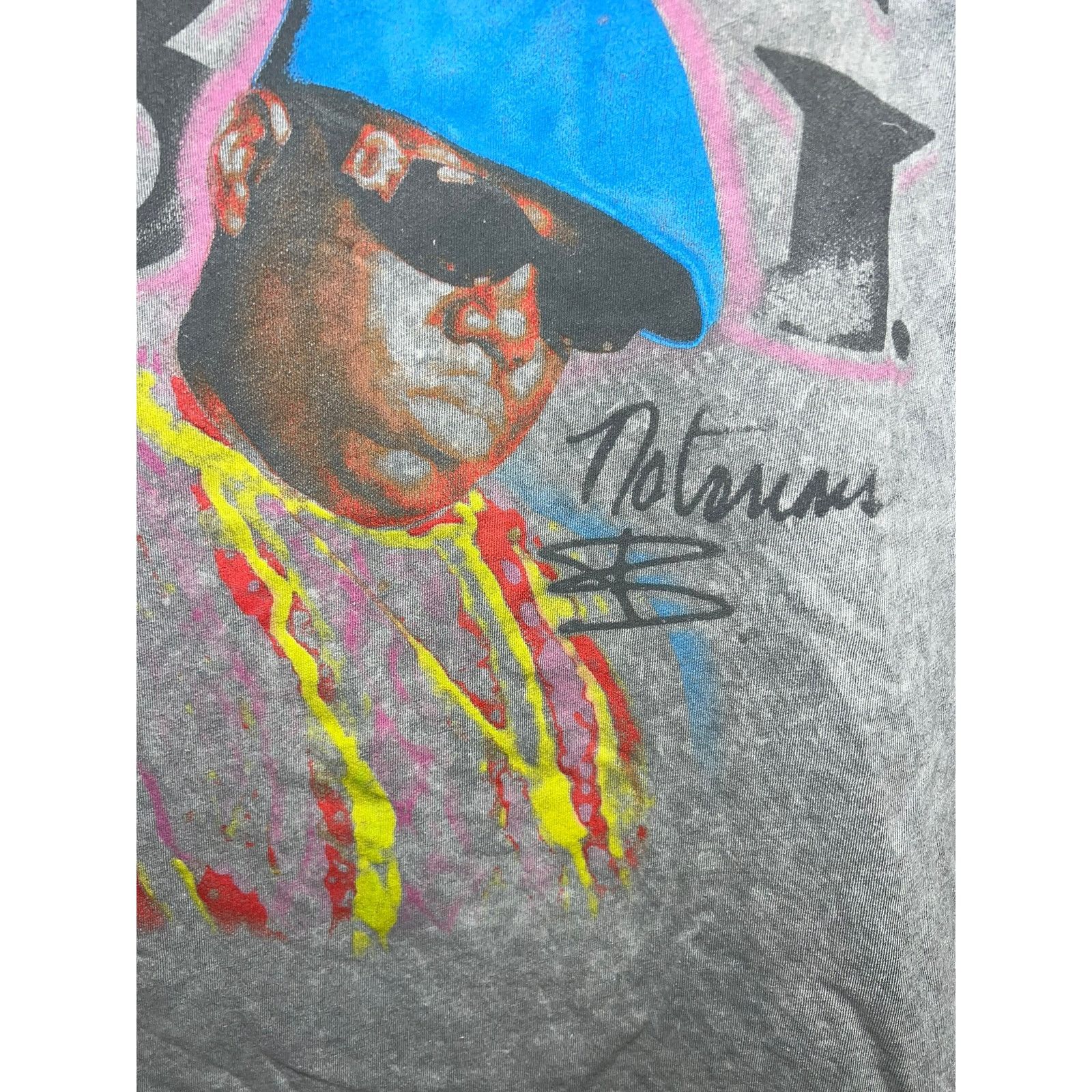 Band Tees Notorious Big It Was All A Dream Shirt Gray Rap Rapper Tee L Size US L / EU 52-54 / 3 - 4 Thumbnail
