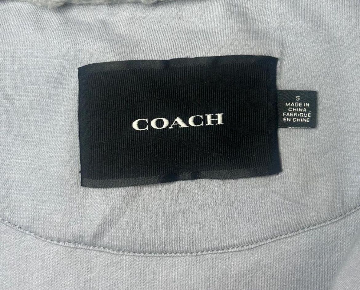 Coach Coach Fleece Sherpa Light Blue Zip Up Size M Size M / US 6-8 / IT 42-44 - 3 Thumbnail