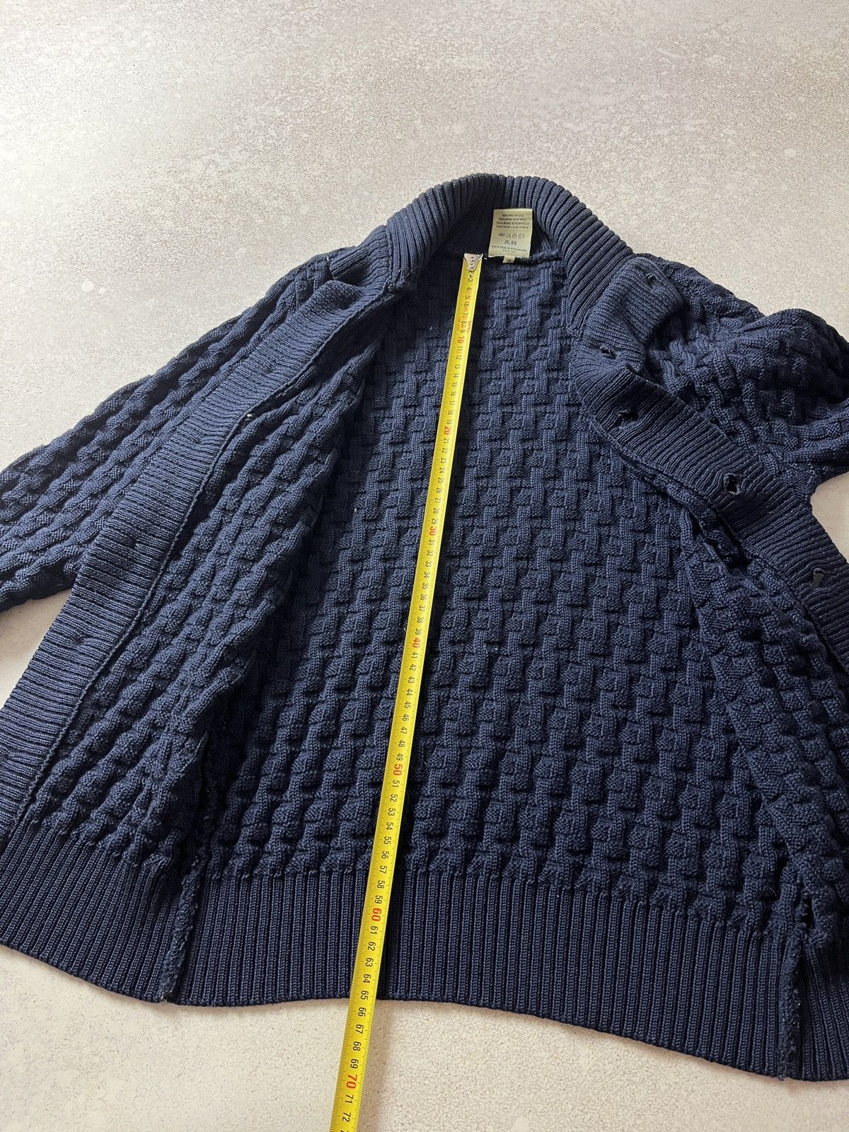 S.N.S. Herning S.N.S HERNING Blue 100% VIRGIN WOOL Stark Cardigan Sweater Size US S / EU 44-46 / 1 - 10 Thumbnail