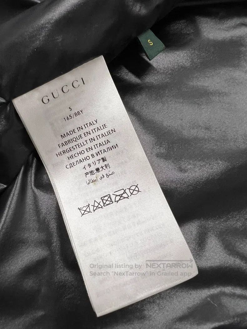 Gucci Gucci Black and white stitching hot gold thread embroidery Size US S / EU 44-46 / 1 - 5 Thumbnail