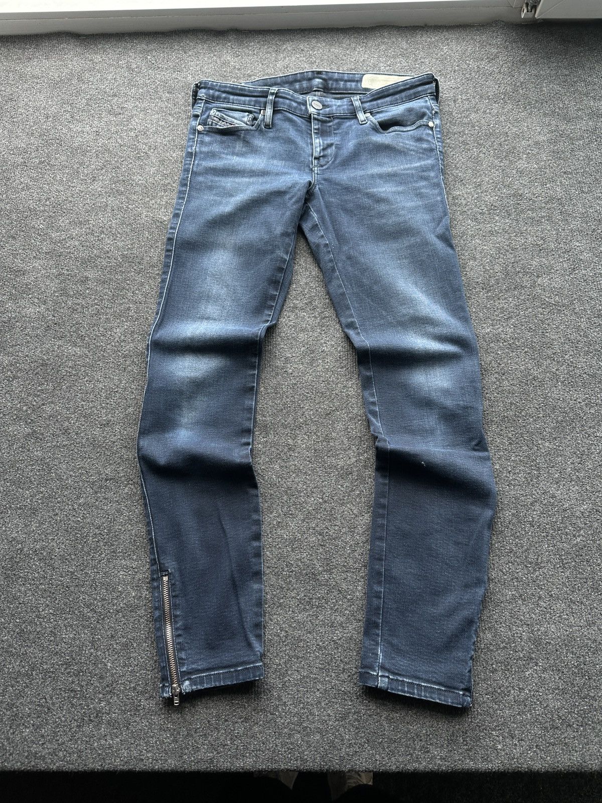 Diesel 🚨 DIESEL IFSIXWASNINE JEANS DENIM RARE Y2K FIT GOTHIC PUNK Size 29" - 1 Thumbnail