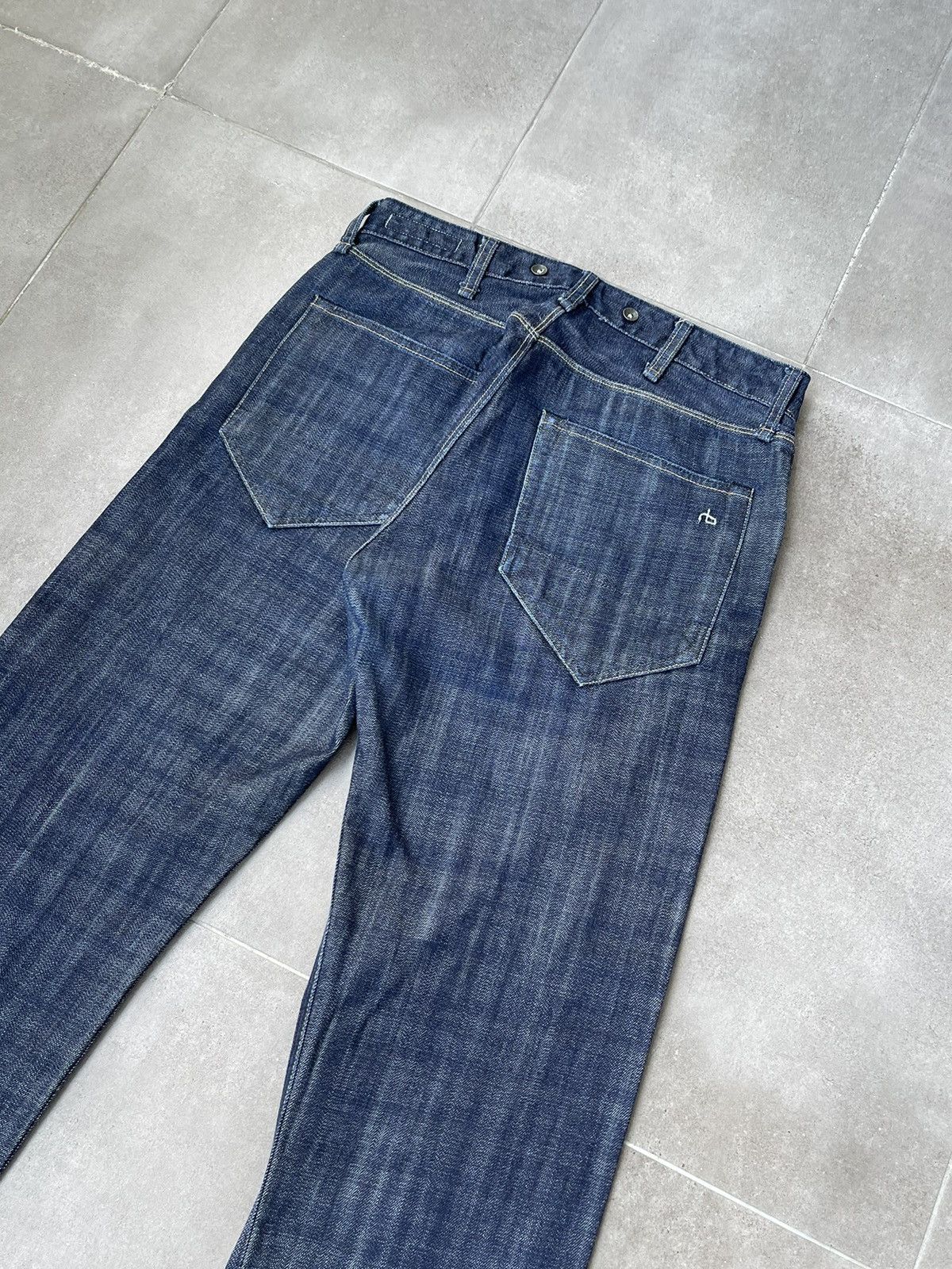 Rag & Bone Rag & Bone Dark Indigo Denim Pants Size US 32 / EU 48 - 17 Thumbnail