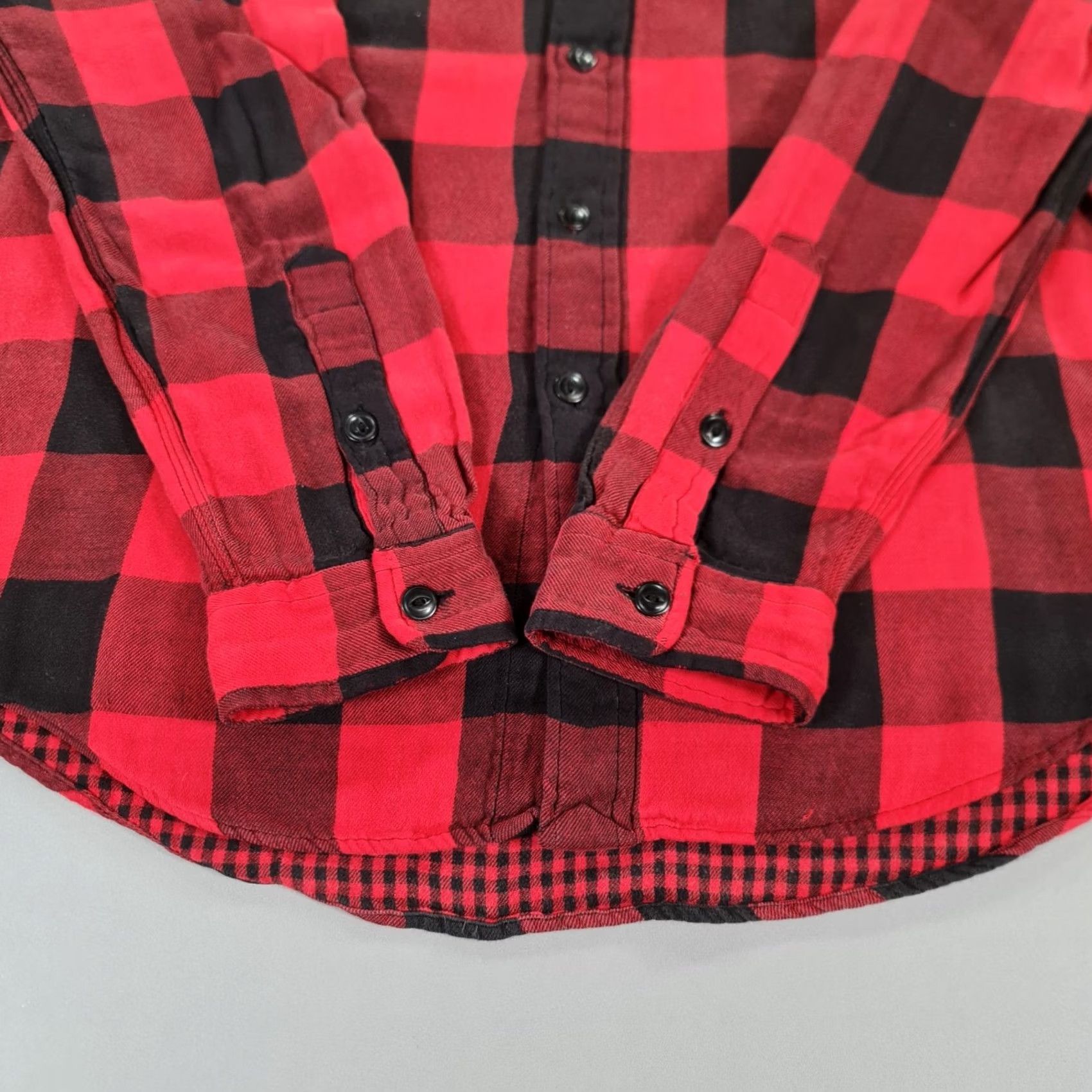 Polo Ralph Lauren Polo Ralph Lauren Mens Shirt Red Lar Tartan Plaid Buffalo Overshirt Flannel Size US L / EU 52-54 / 3 - 5 Thumbnail