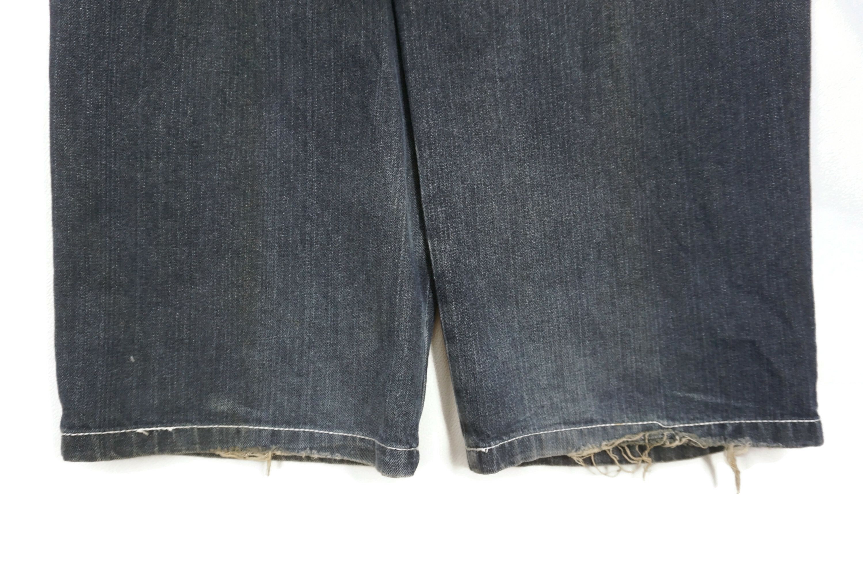 Marithe + Francois Girbaud Vintage Baggy Jeans Shutter Denim fits W35xL33 Size US 34 / EU 50 - 12 Thumbnail