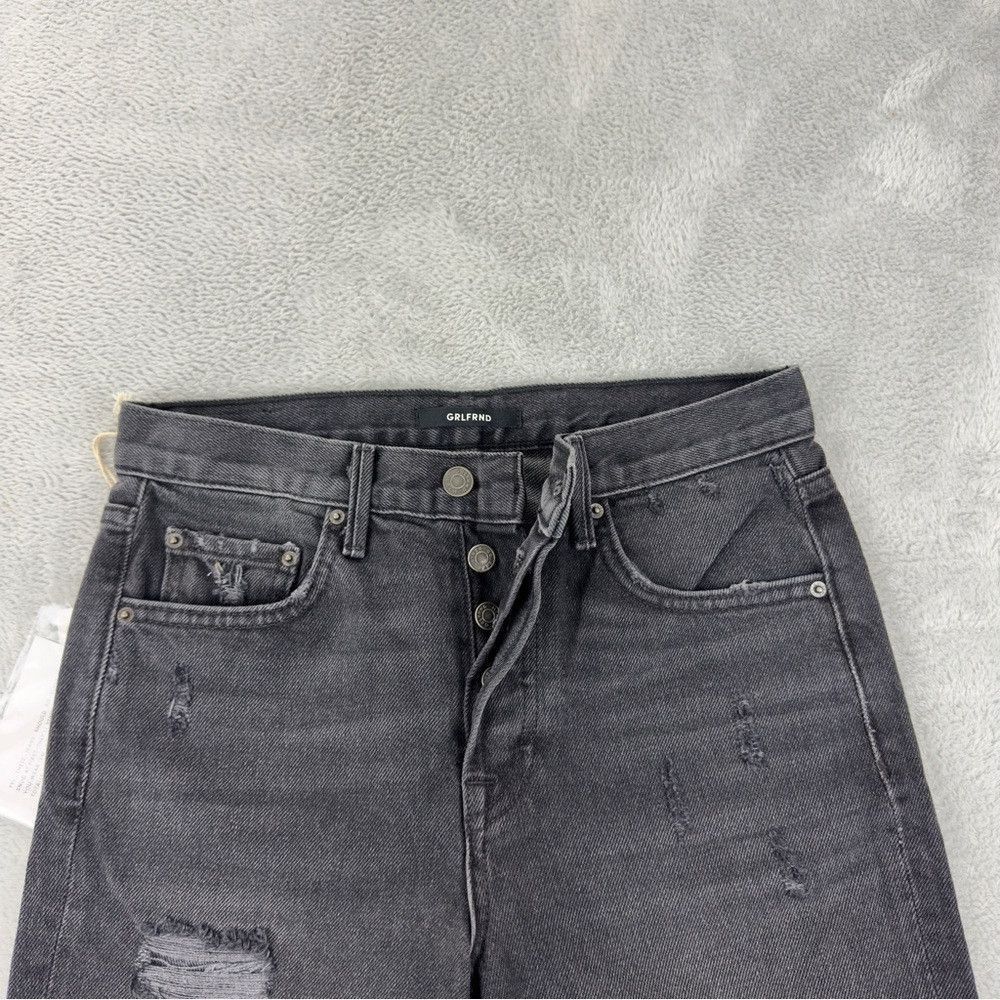 GRLFRND Grlfrnd NWT Women's Size 25 Actual 28x28 Black Skinny Karo Size 25" / US 0 / IT 36 - 7 Thumbnail