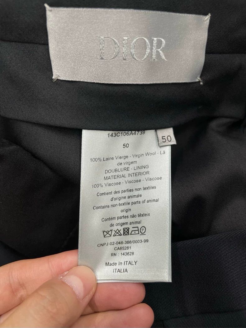 Dior Dior Black casual suit pants Size 50R - 5 Thumbnail