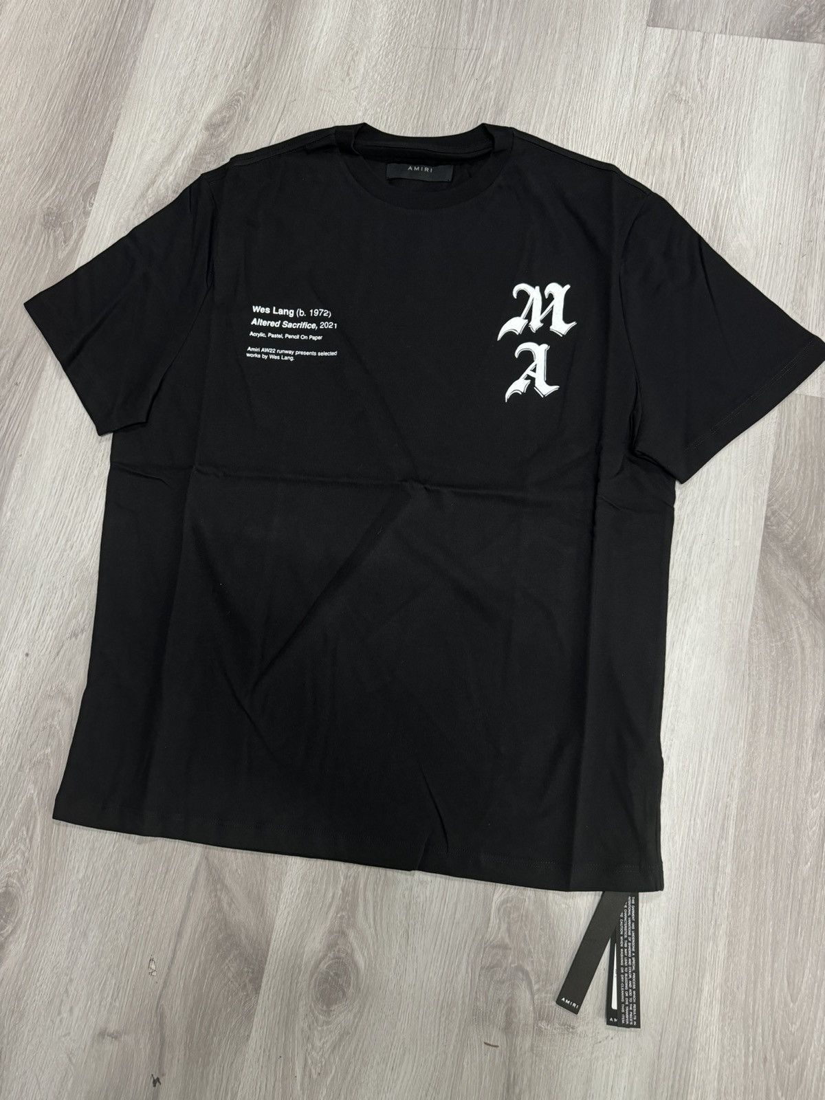 Amiri × Wes Lang Amiri Checker Skull Tee Size US L / EU 52-54 / 3 - 3 Thumbnail