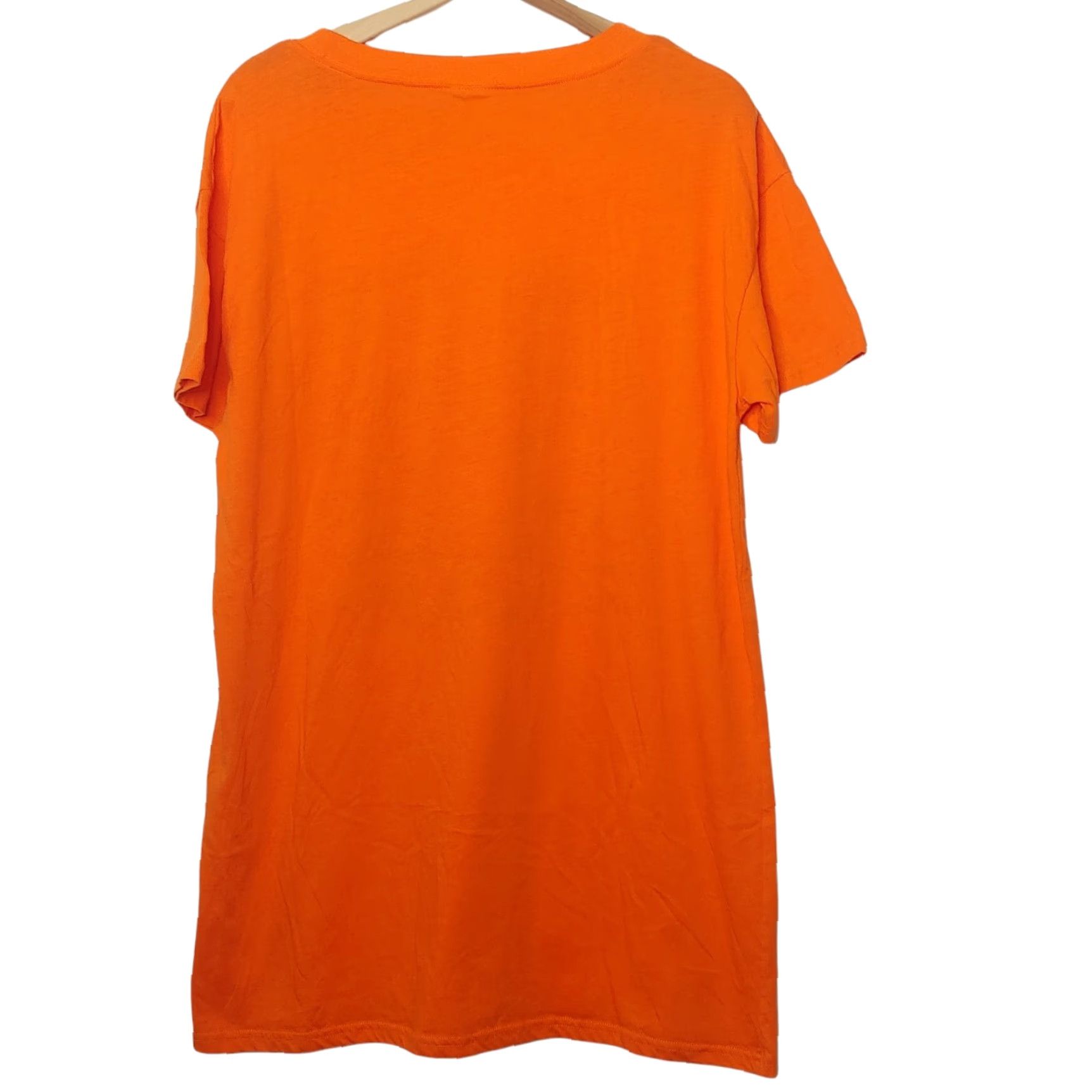 Vintage Jesus Is Lord XL Nightgown Sleep Shirt Orange Short Slv Prayer Christ Religious Shirt Womens XL Orange Nightgown Jesus Christ Prayer Size XL / US 12-14 / IT 48-50 - 4 Thumbnail