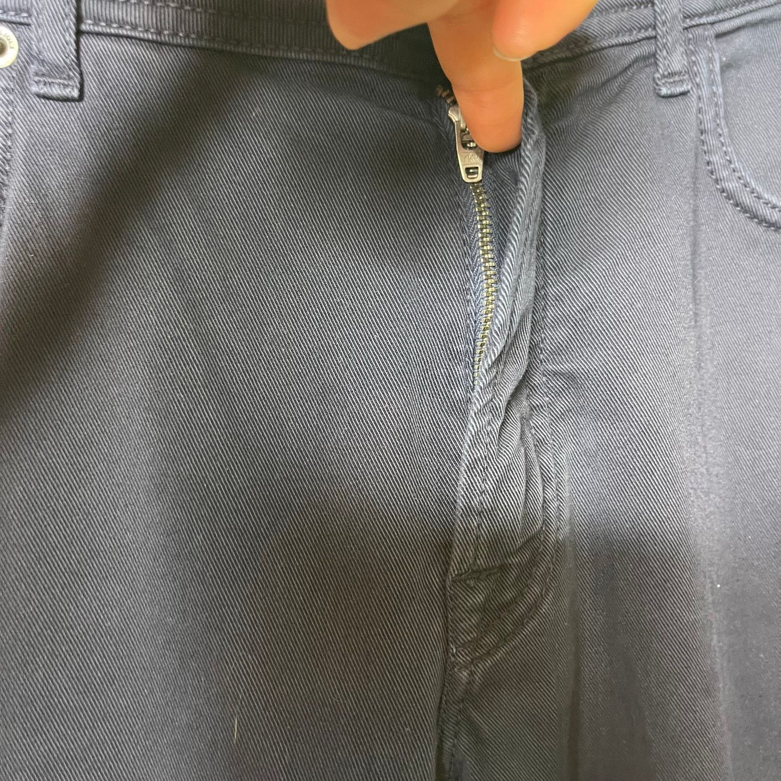 Boglioli Boglioli Men's Washed Blue Cotton 5-Pocket Pants 34x30 $460 Size US 34 / EU 50 - 7 Thumbnail